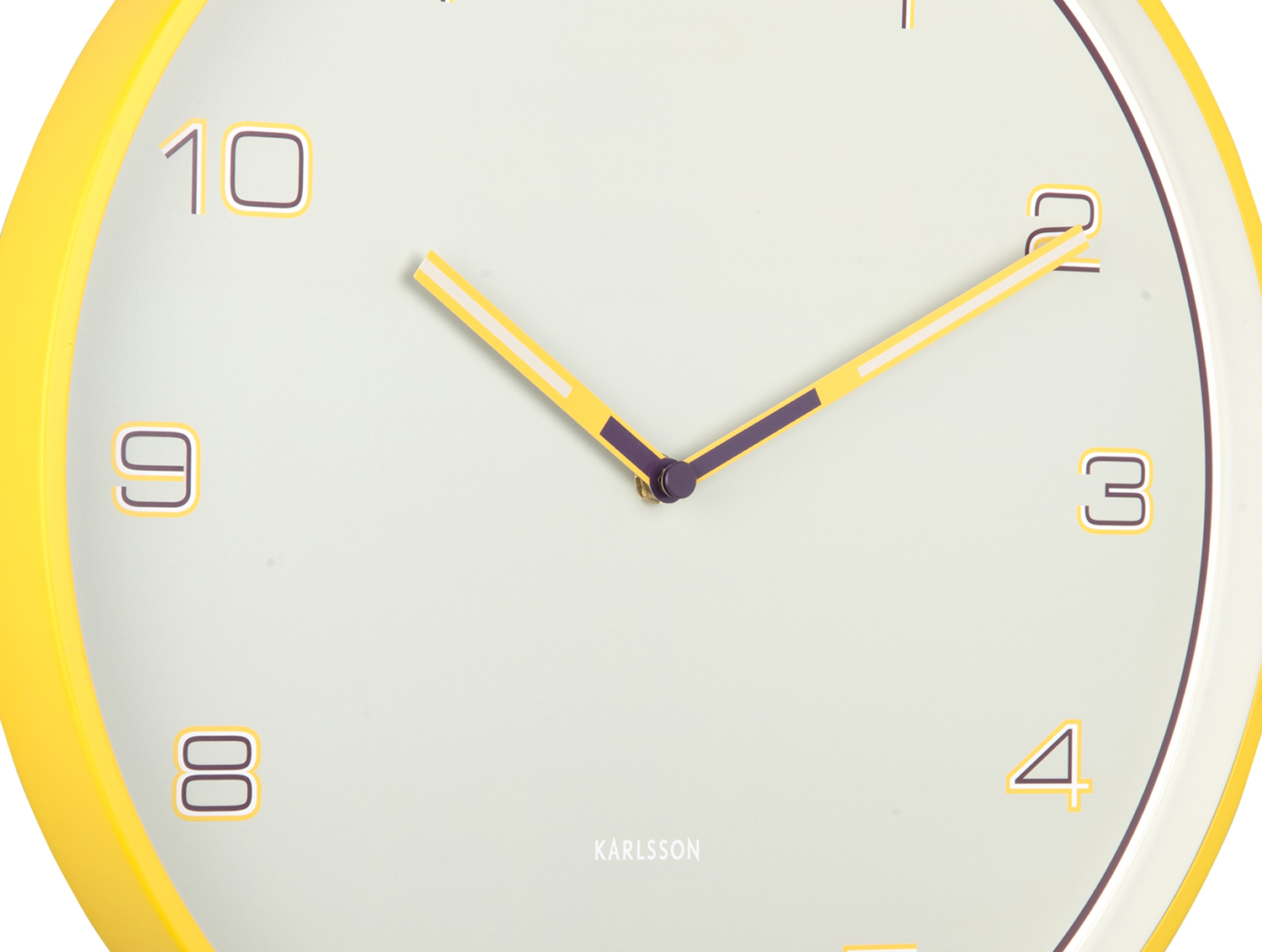 Wandklok Lined Numbers