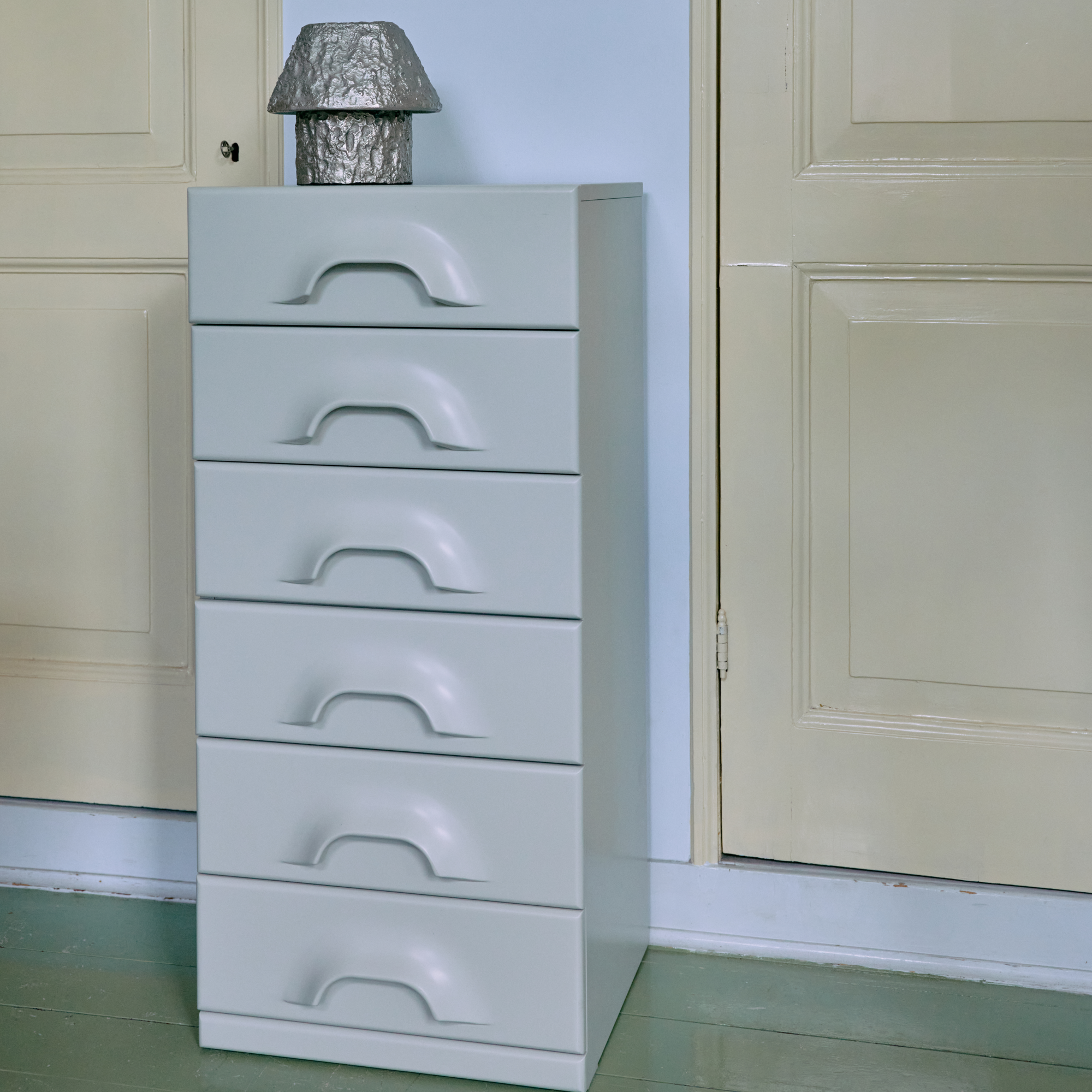 HKliving Ladekast Chest of 6 overcast