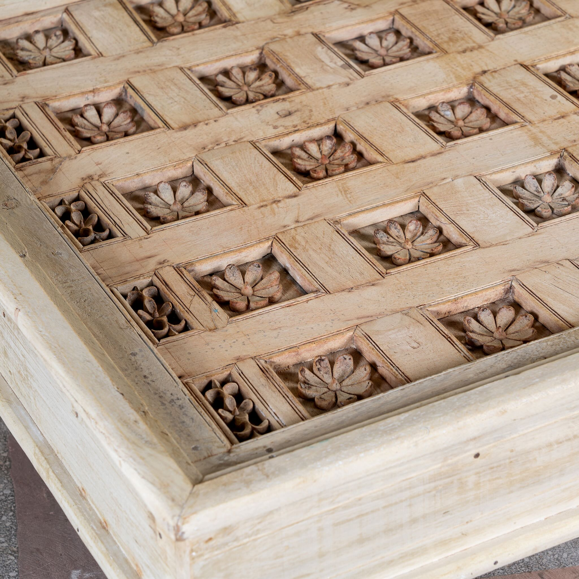 Jayson - Salontafel van Gerecycled Teakhout 