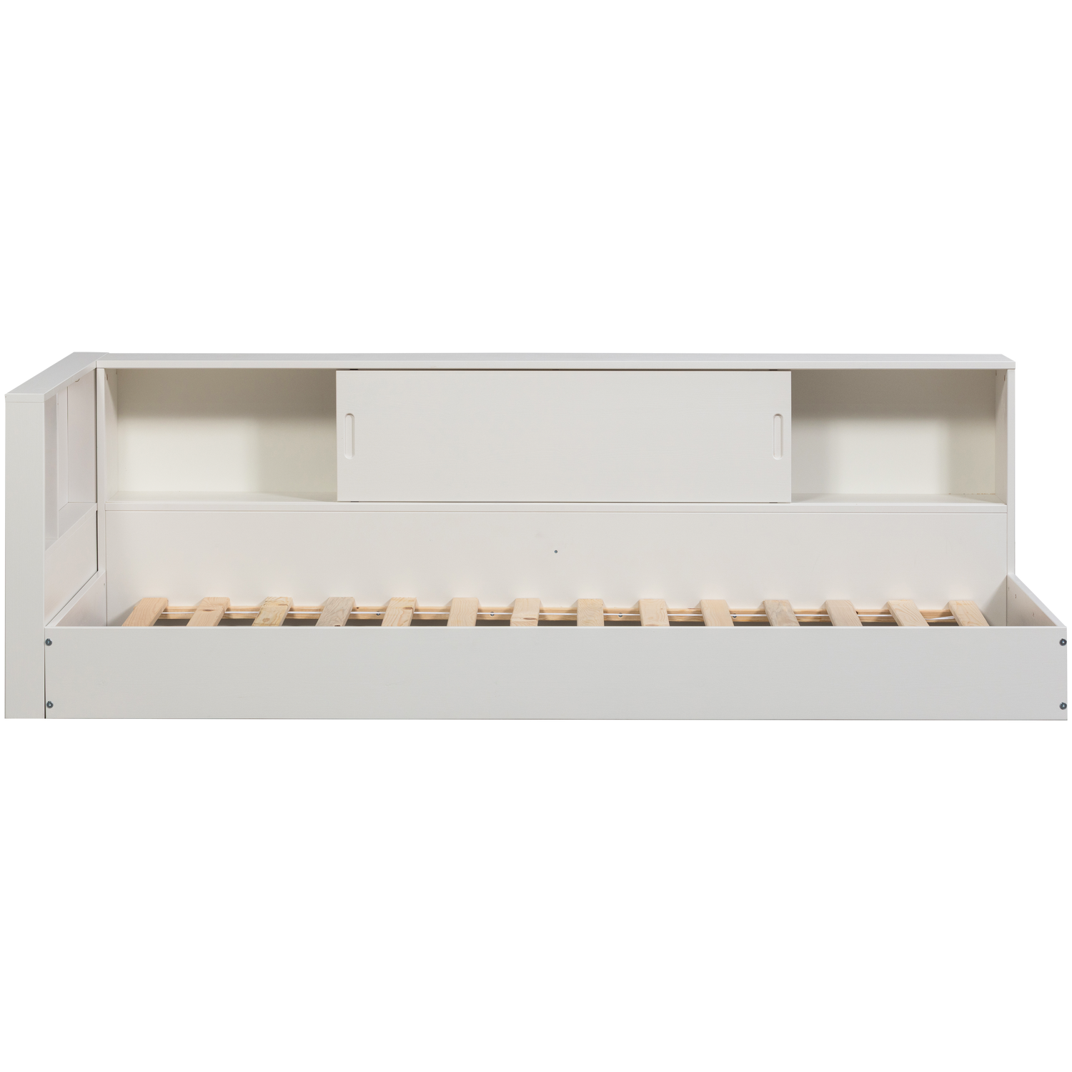Carter hoekbed links/rechts grenen wit [fsc]