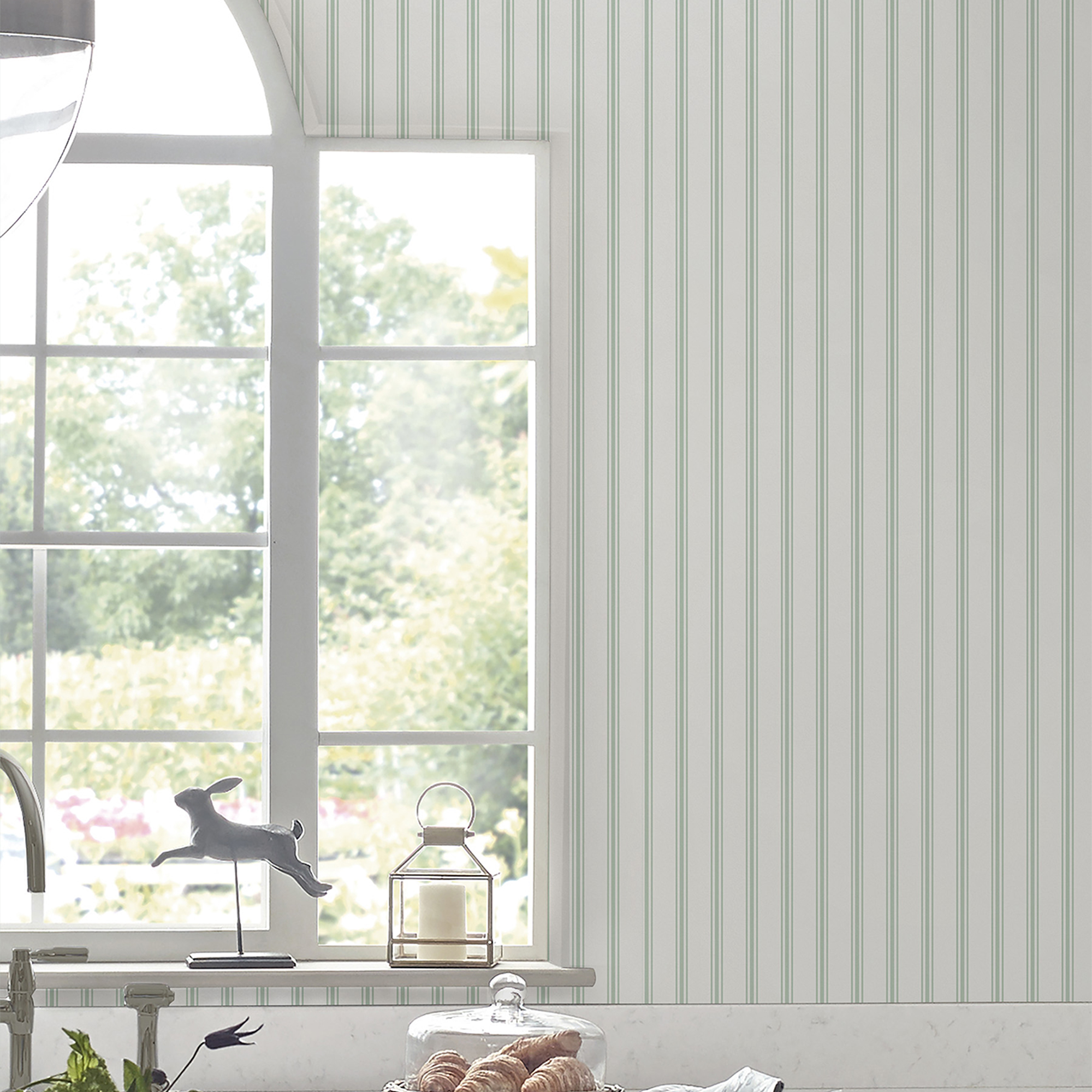 Behang Laura Ashley Farnworth Stripe