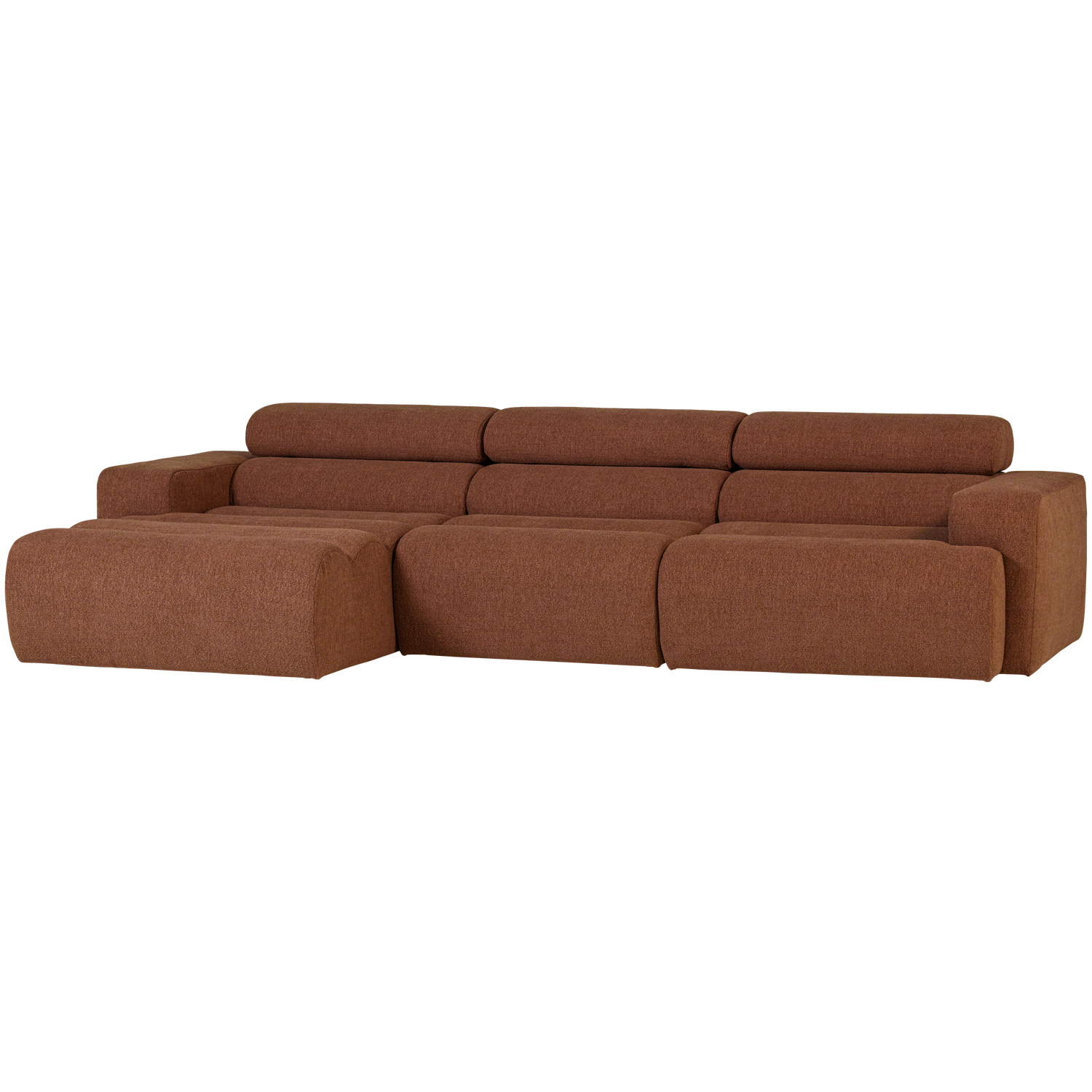 Novi chaise longue bank links oranje melange