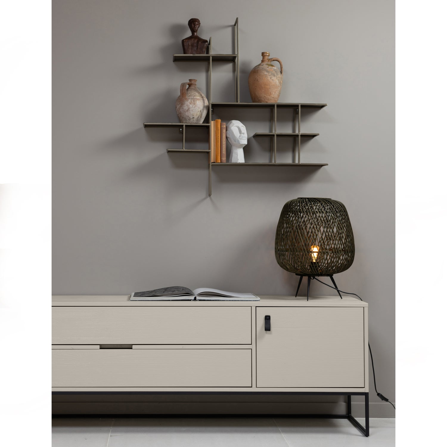Silas tv meubel 180 cm eiken decor [fsc]