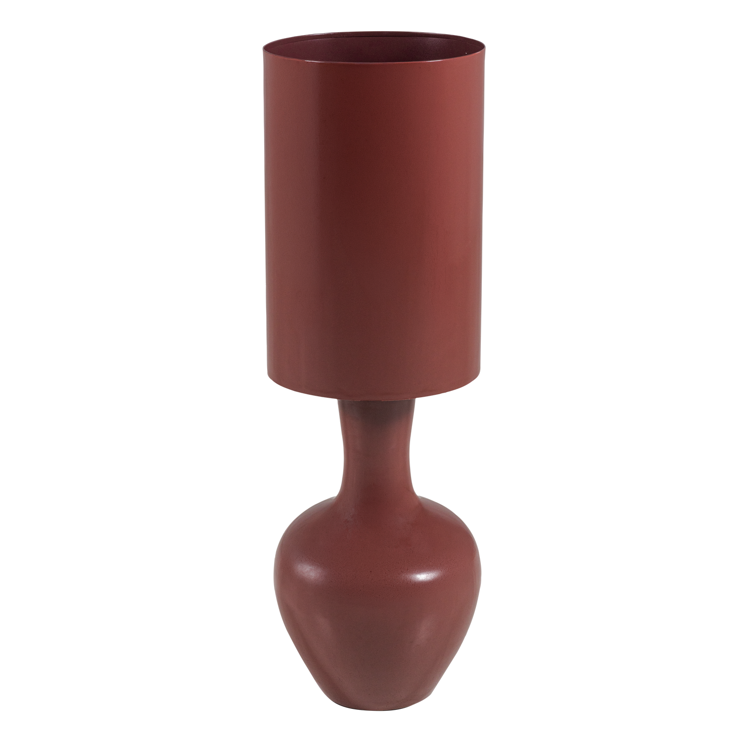 Loa tafellamp xl metaal hoogglans rood