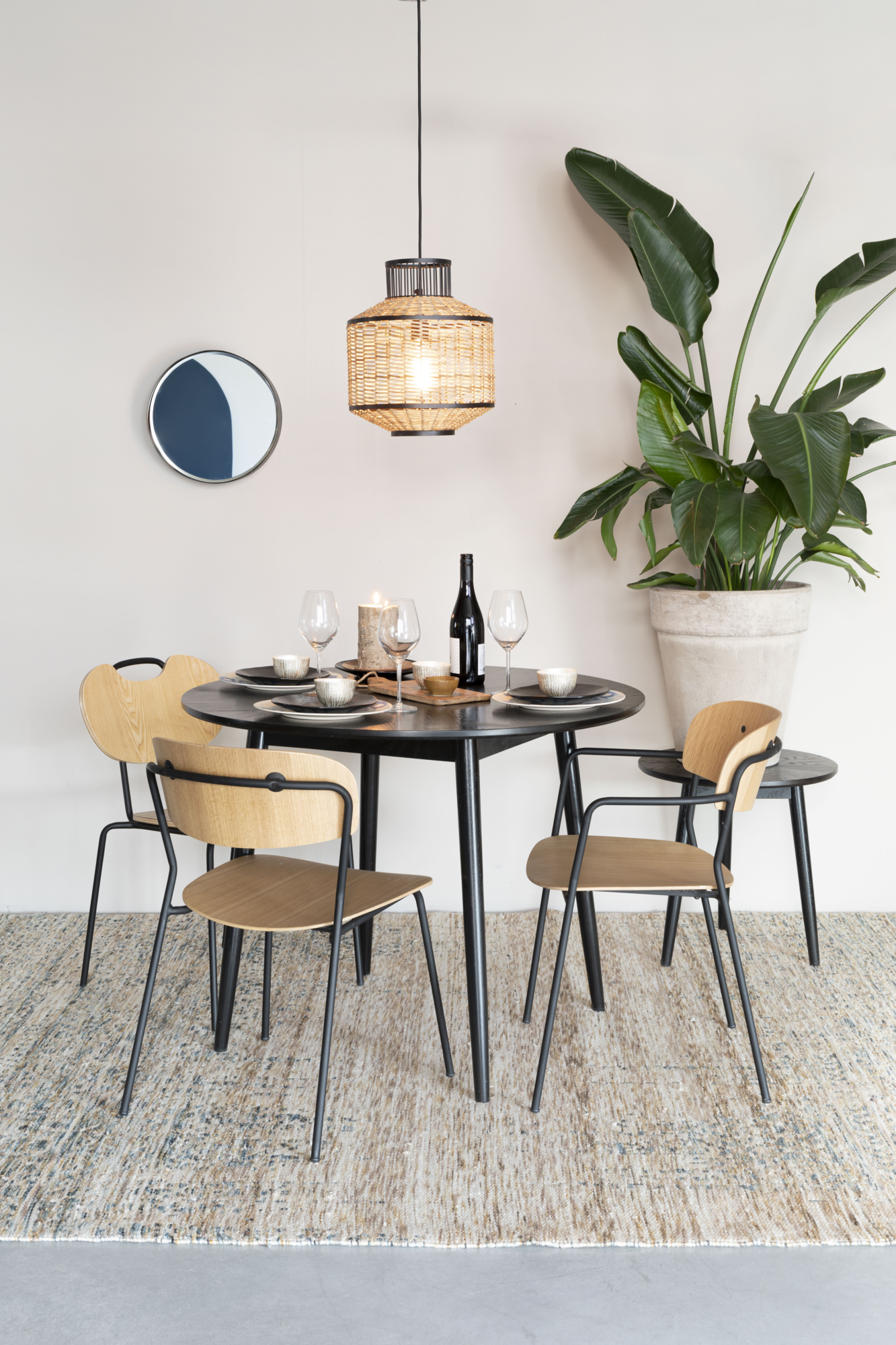 Housecraft living Fabio Eettafel Rond