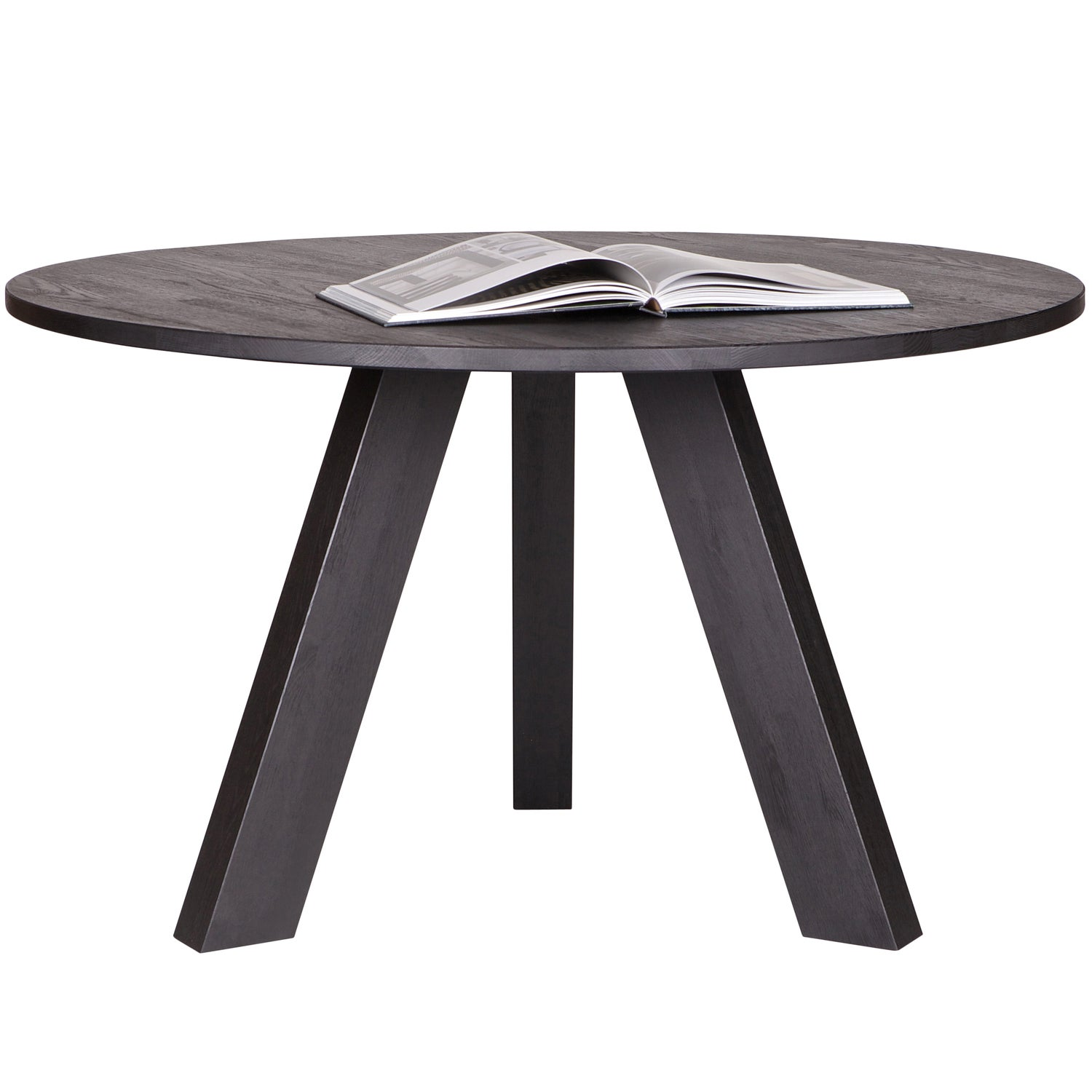 Rhonda eettafel o129 cm eiken middenbruin [fsc]