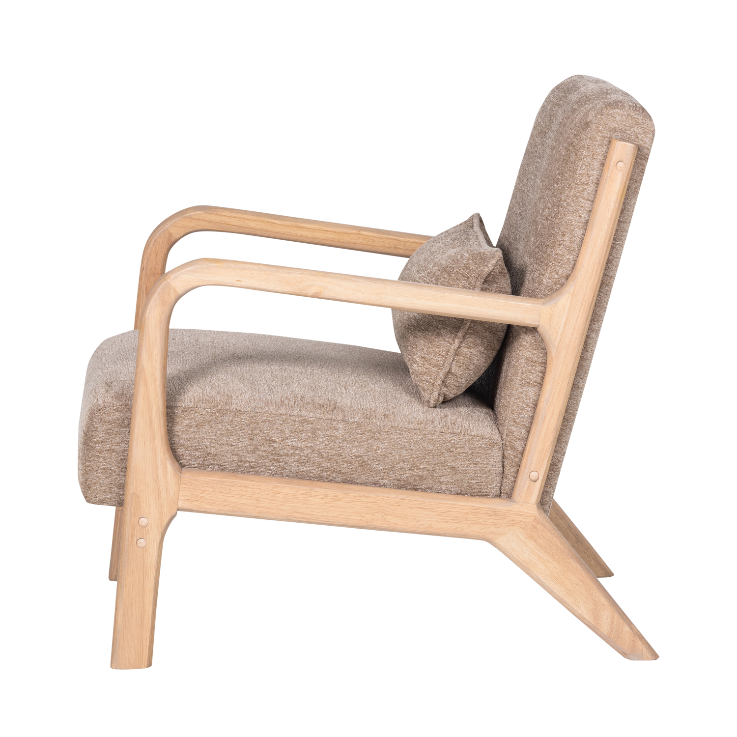 Mark fauteuil chenille zand