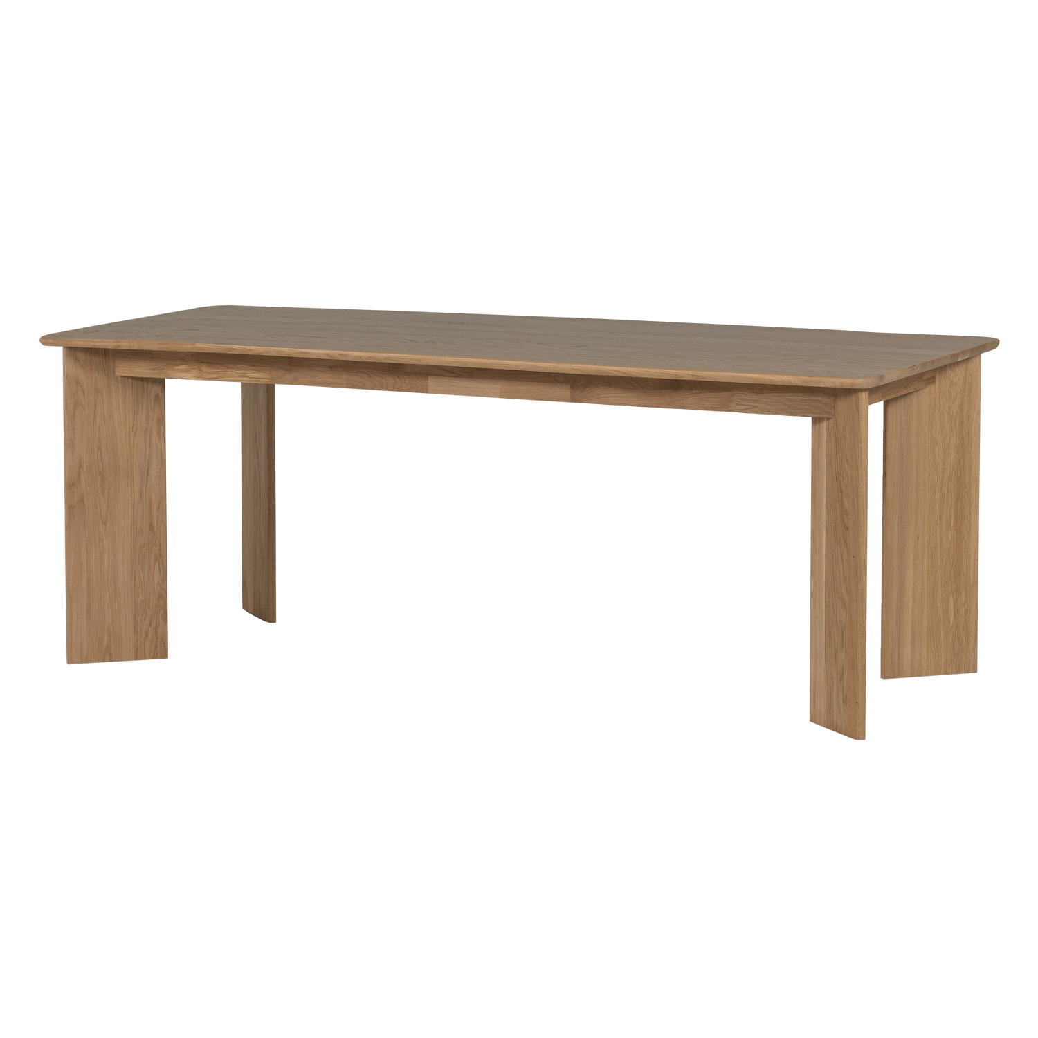 Tablo eettafel afgerond dl 180x100 cm transparant [fsc]