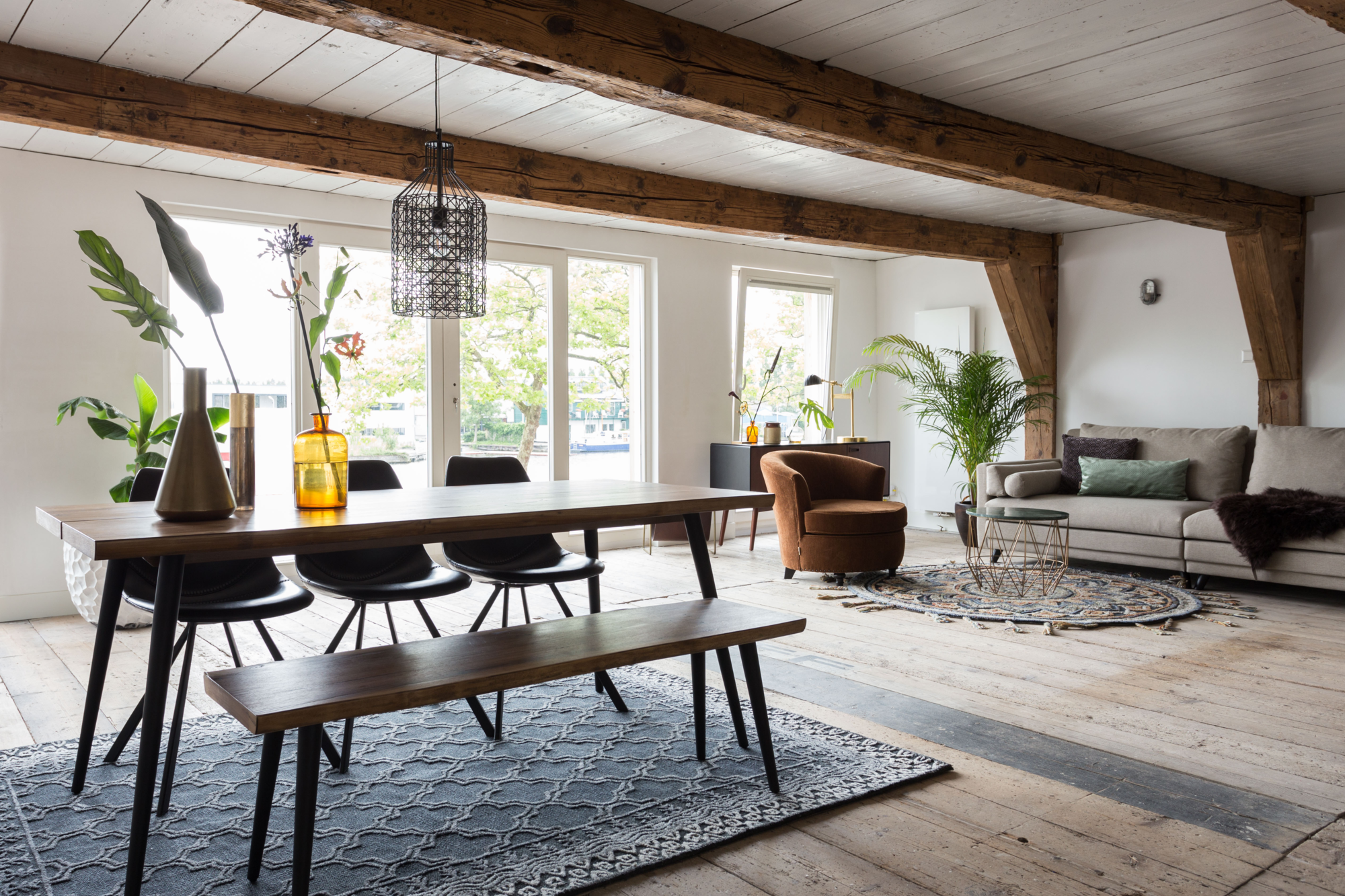 Dutchbone Alagon eettafel