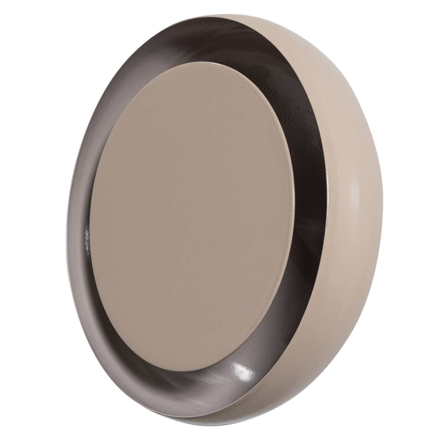Gloomy wandlamp rond metaal zand