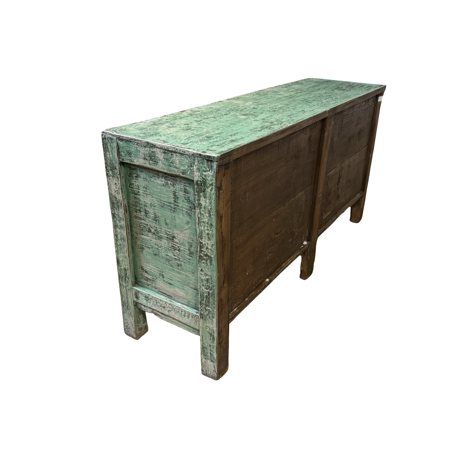Dressoir 4deur groen uniek
