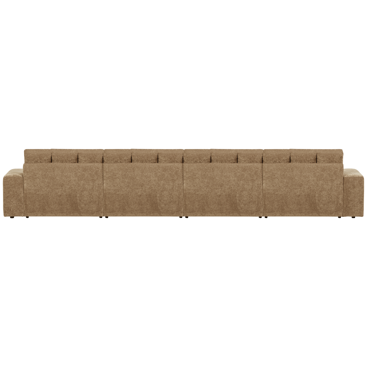 Second date 4-zits bank velvet goudgeel
