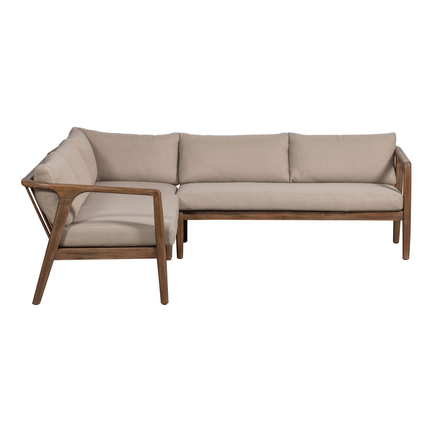 Biam tuin loungeset acaciahout naturel/zand [fsc]
