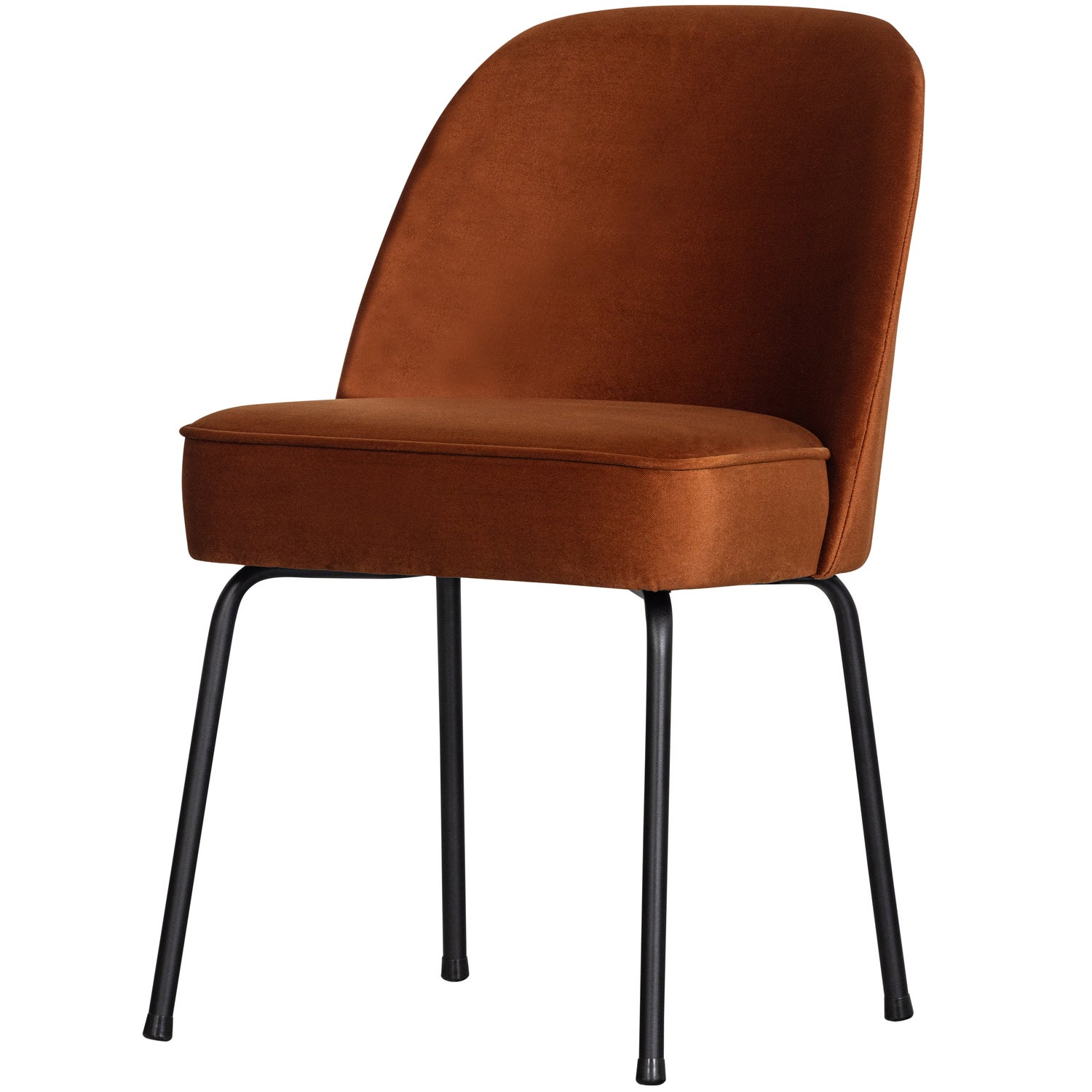 Vogue eetkamerstoel structure velvet brass
