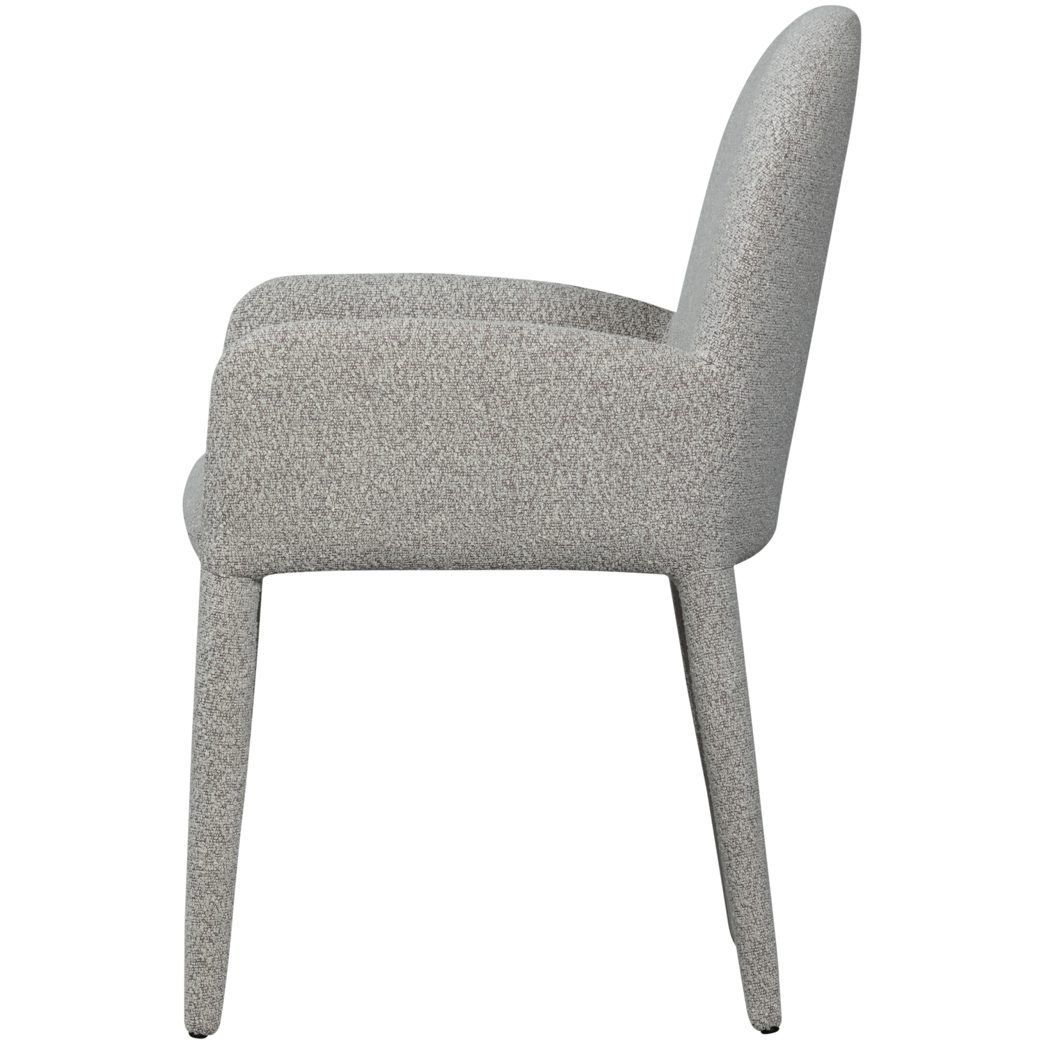 Elegance eetkamerstoel met armleuning greige