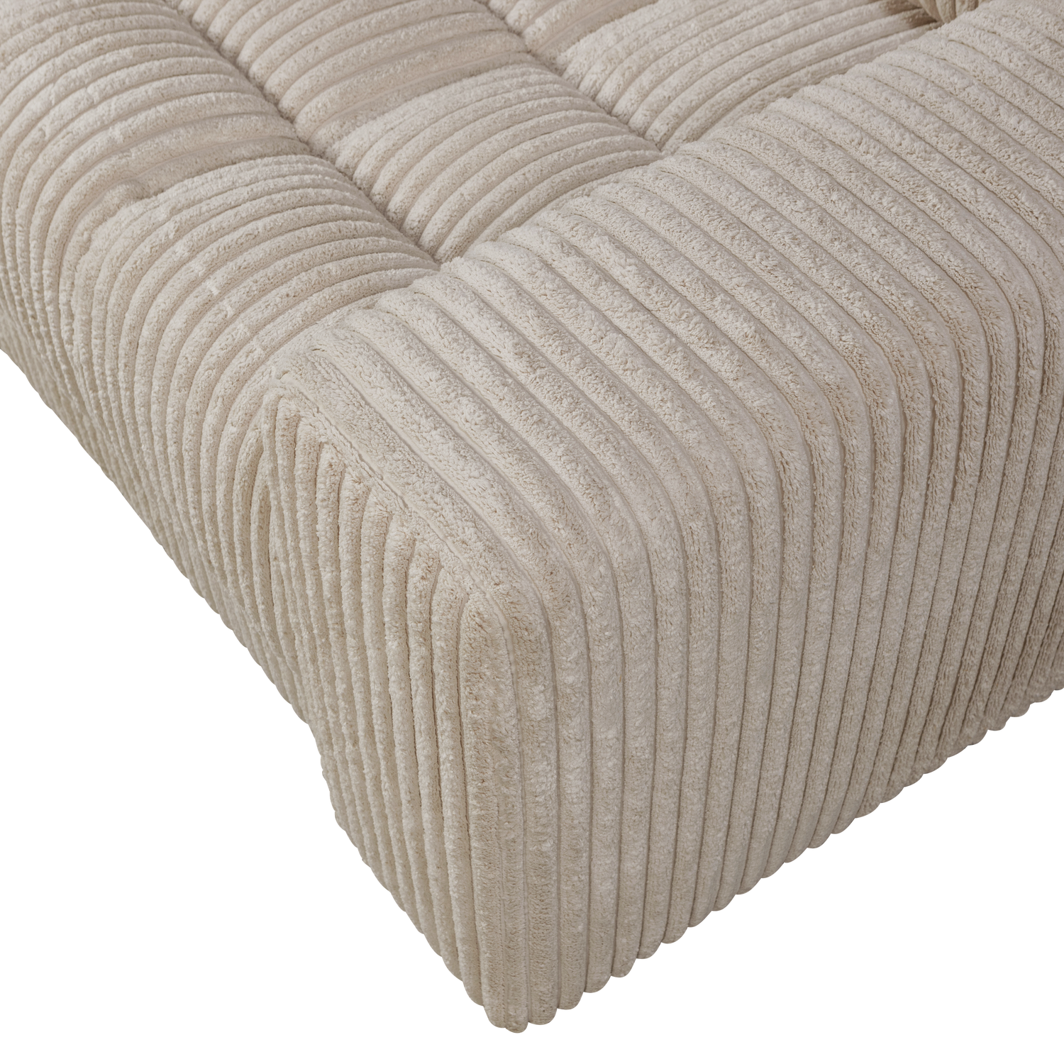 Second date loveseat velvet warmgrijs