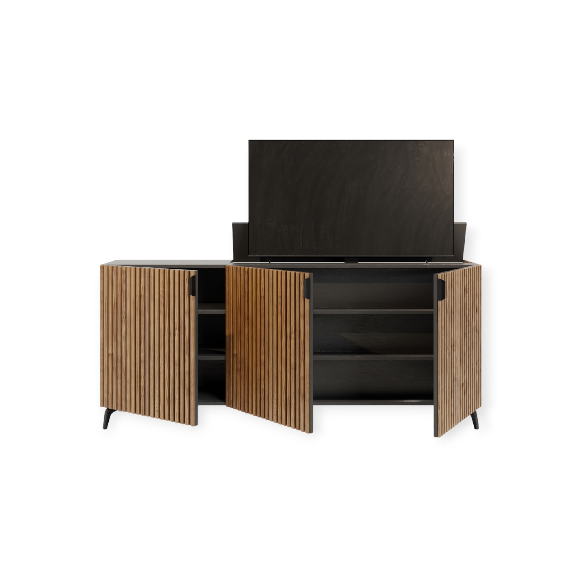 TV lift meubel Japandi