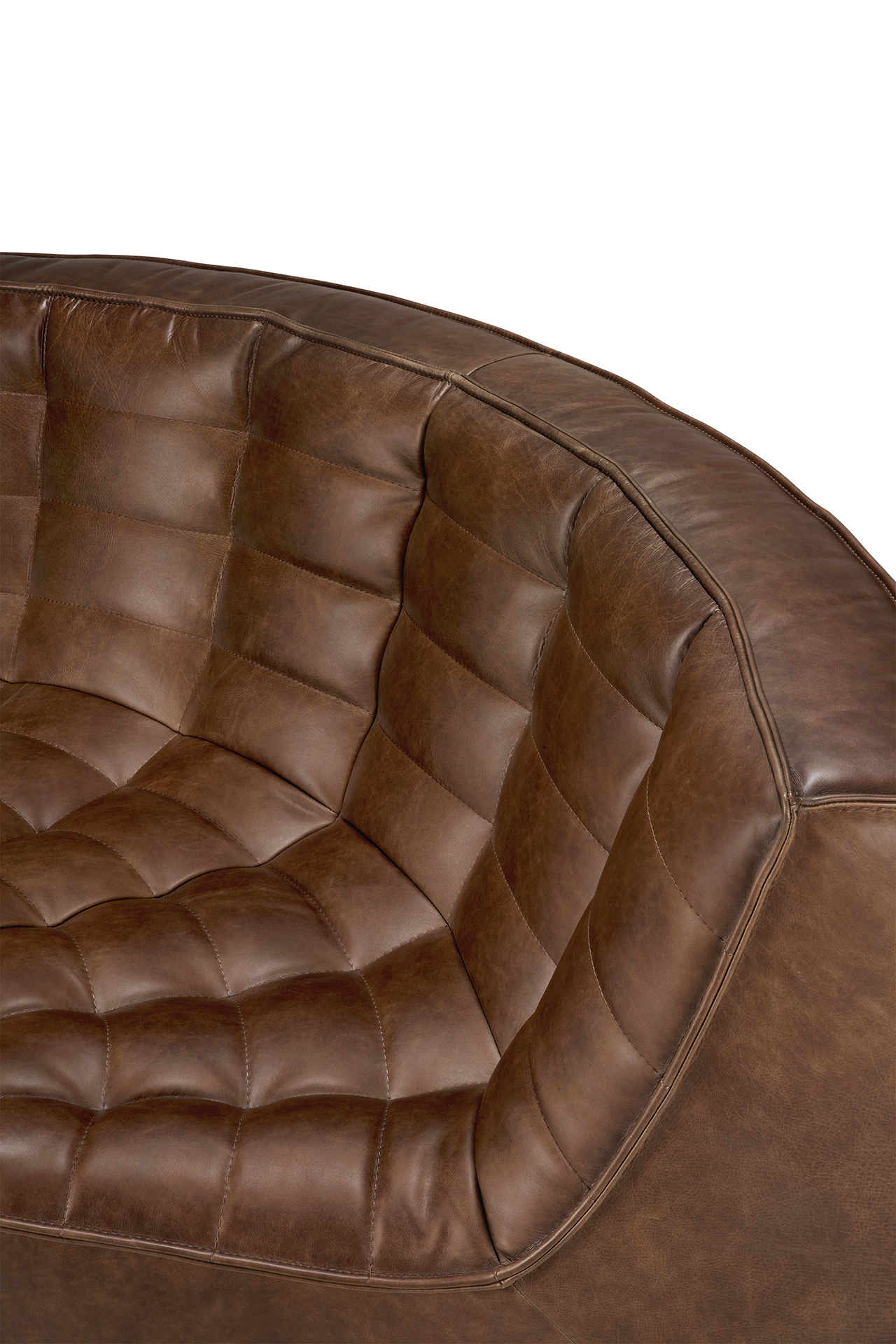 Sofa N701 chestnut leer 