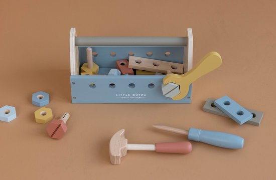 Little Dutch gereedschapskist hout