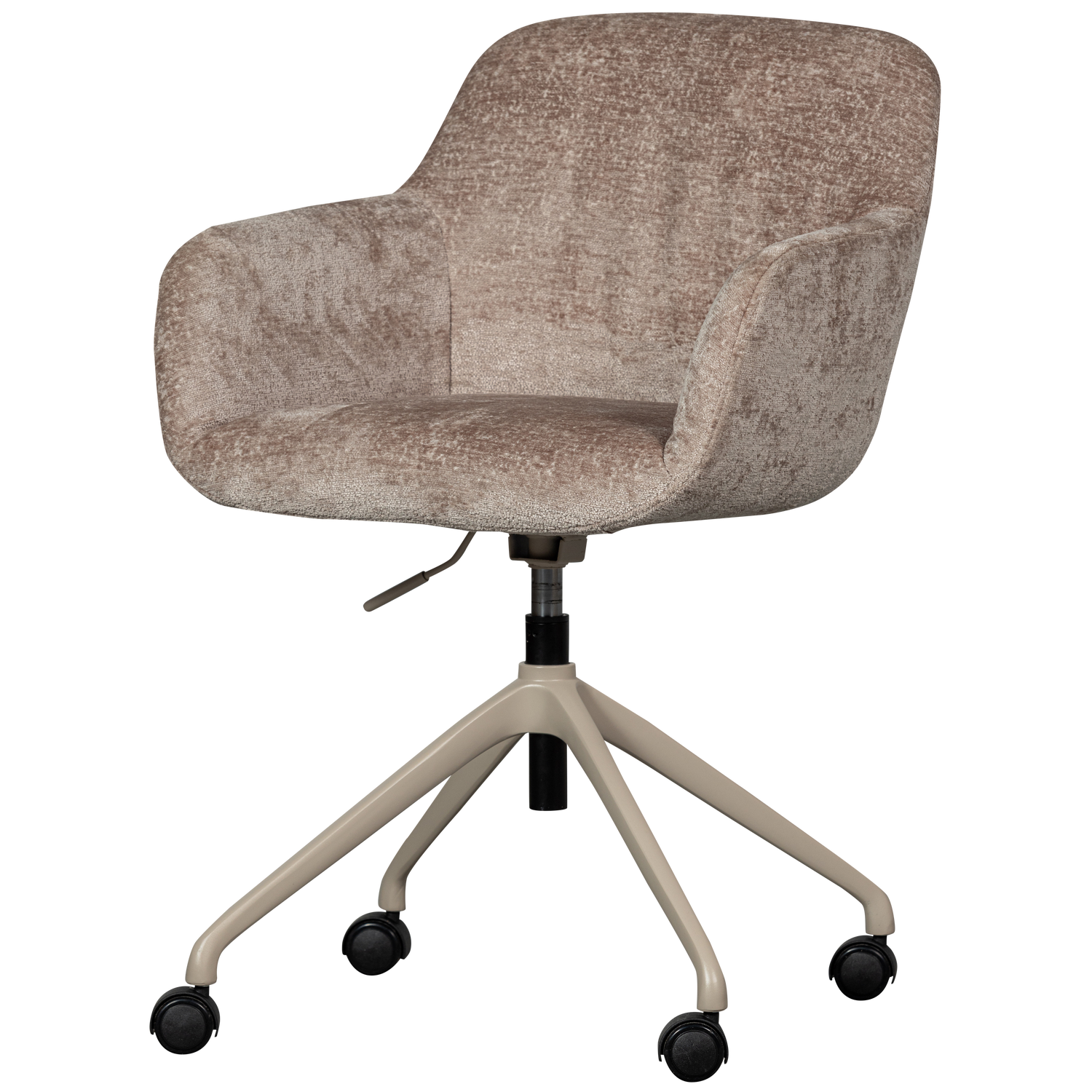 Morros bureaustoel chenille taupe