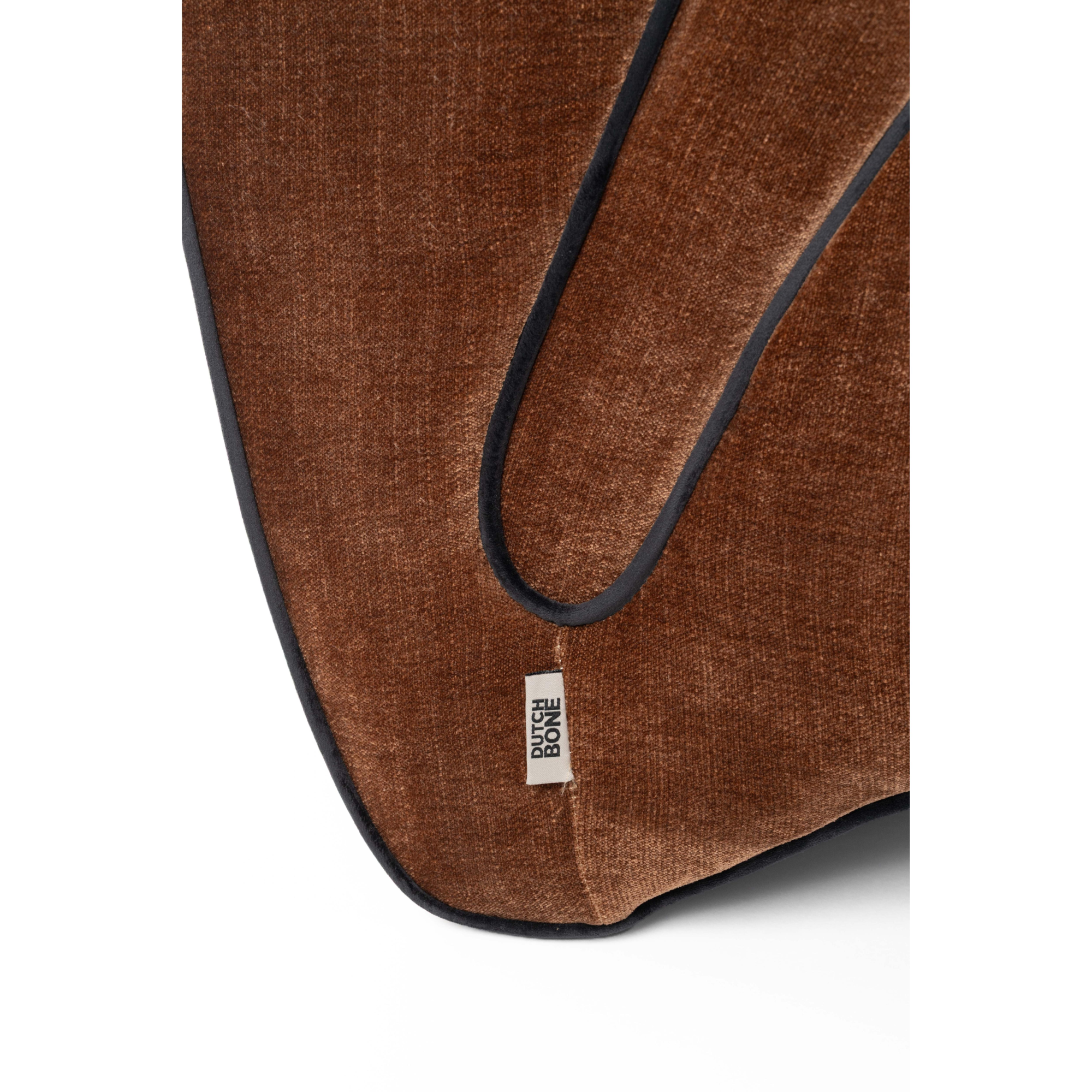 Donna fauteuil donkerbruin