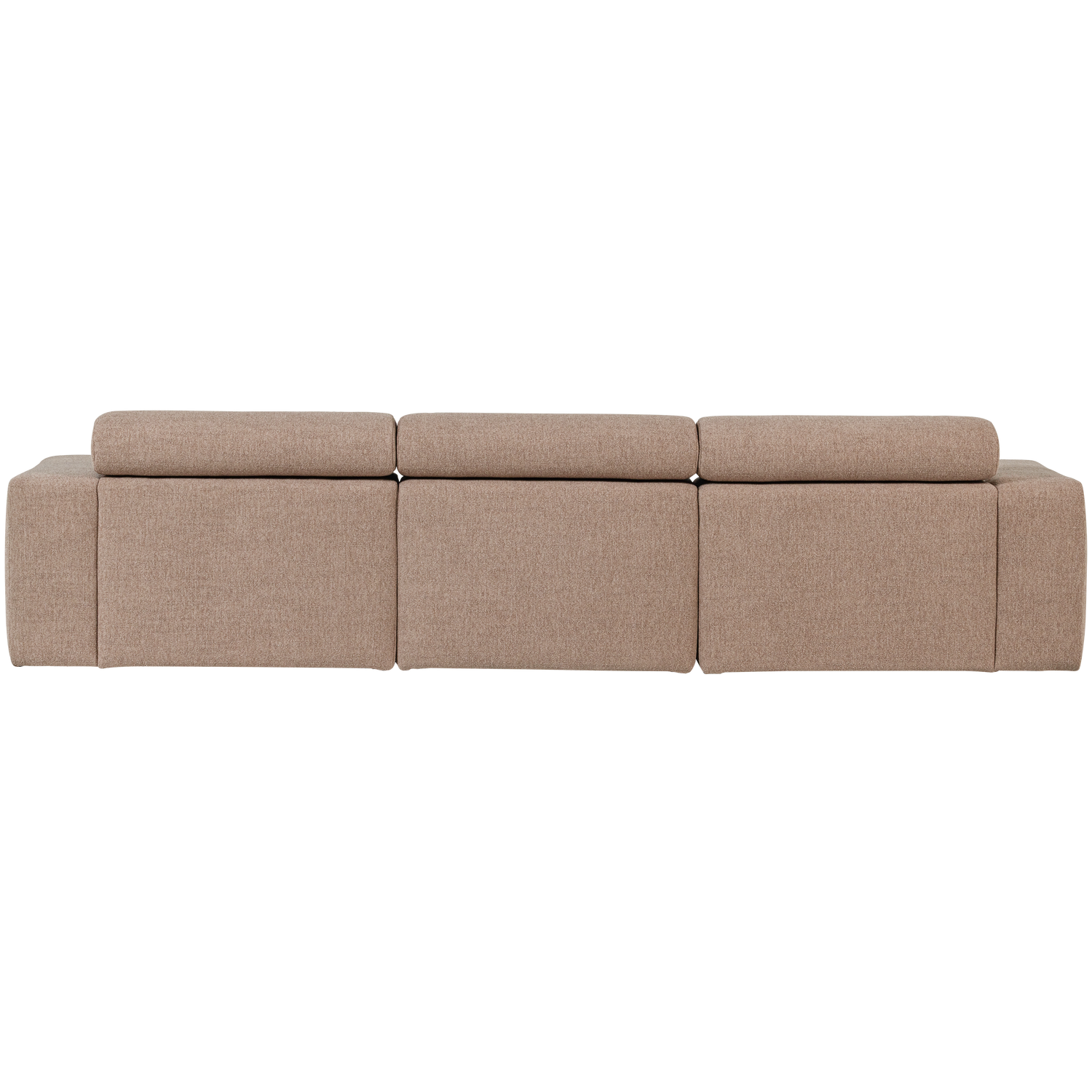 Novi chaise longue bank links oranje melange