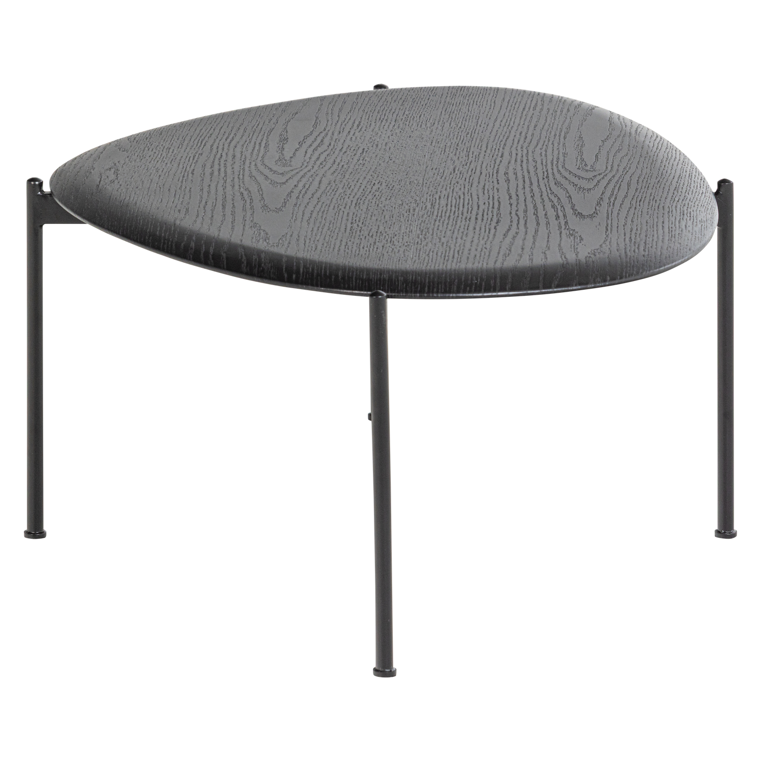 Kota salontafel 36x92x68 cm mdf/fineer zwart