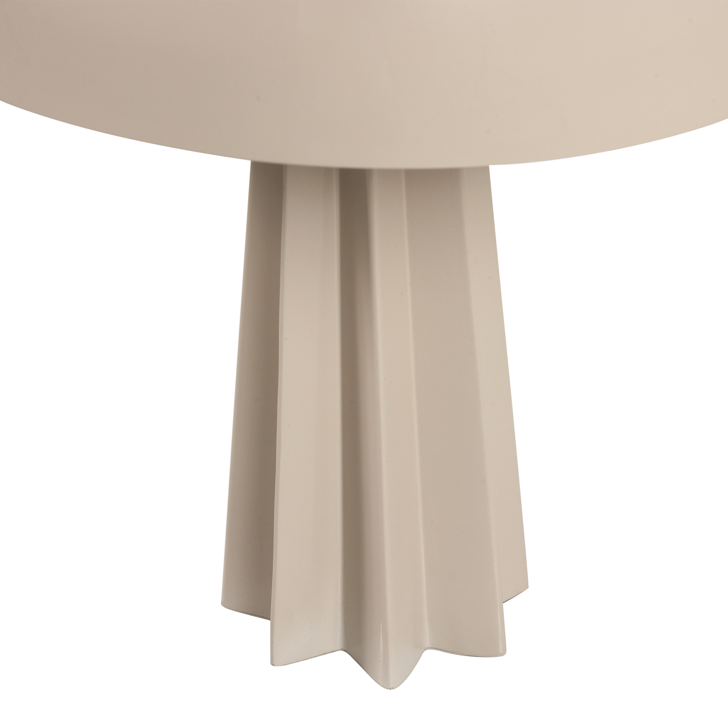 Virel tafellamp metaal hoogglans lichtgrijs