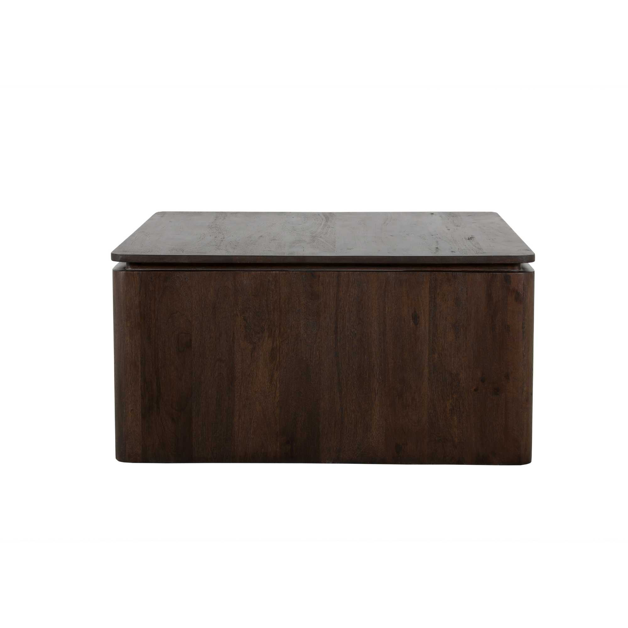 Salontafel Rondo Vierkant Bruin