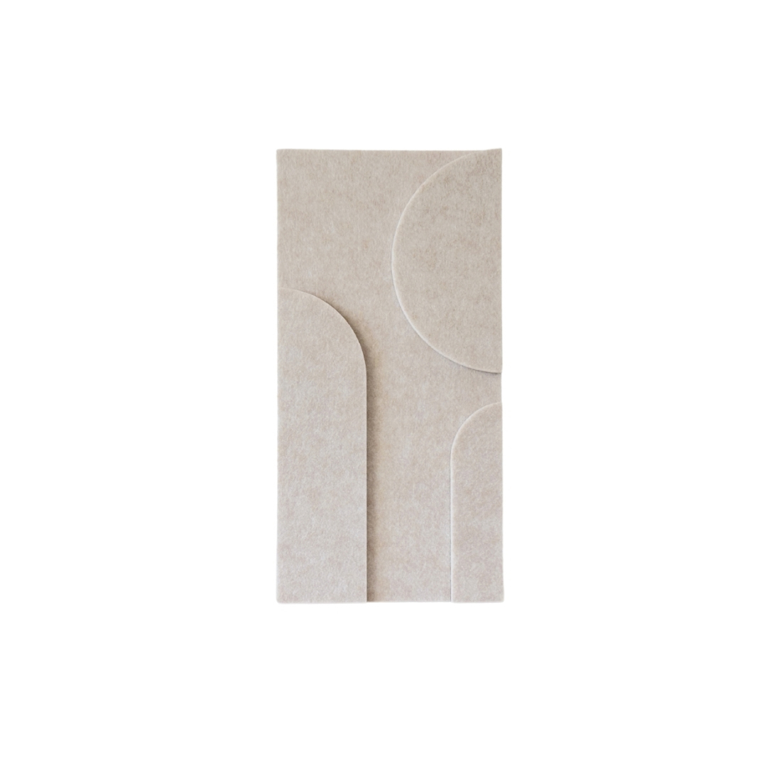 Wandpaneel Duet 40x20 cm