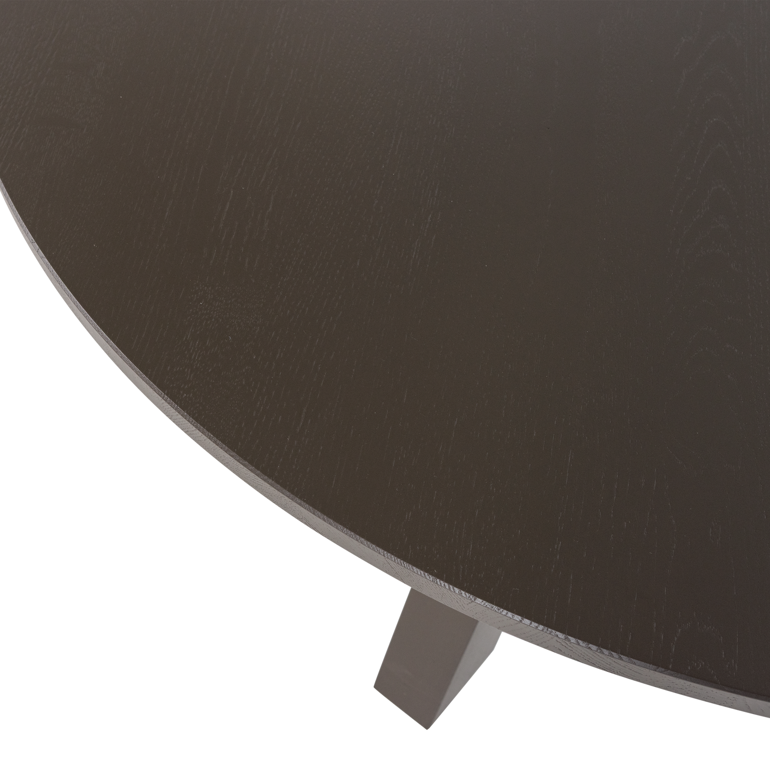 Rhonda eettafel o129 cm eiken middenbruin [fsc]