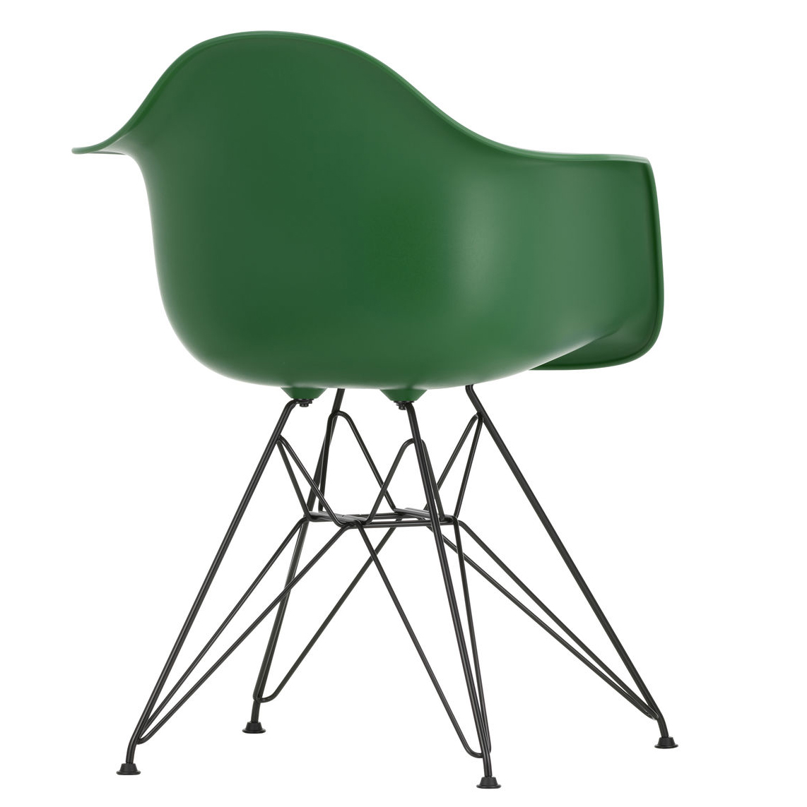 Vitra Eetkamerstoel DAR RE zwart