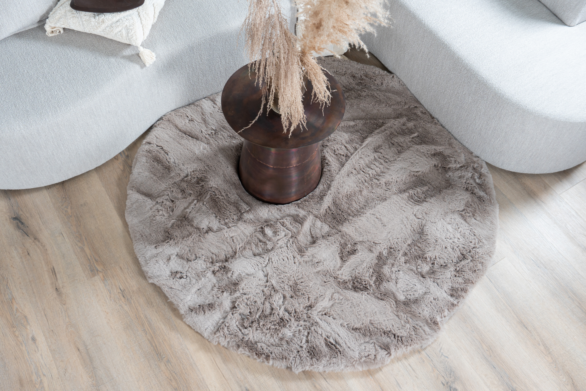 Vloerkleed Morbido nature 23 rond