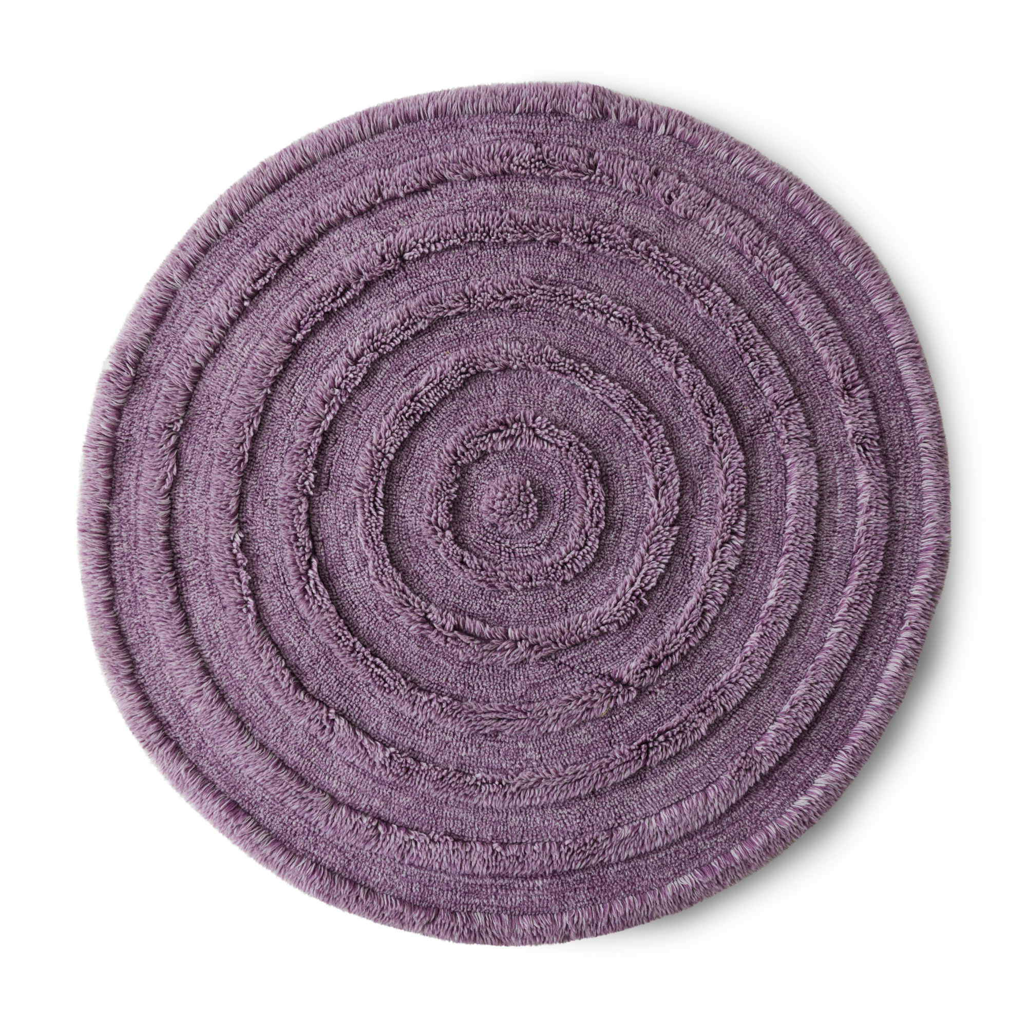 HKliving Vloerkleed Round woolen Seaweed
