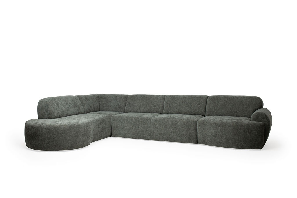 JaxxChoice hoekbank Hiro groen