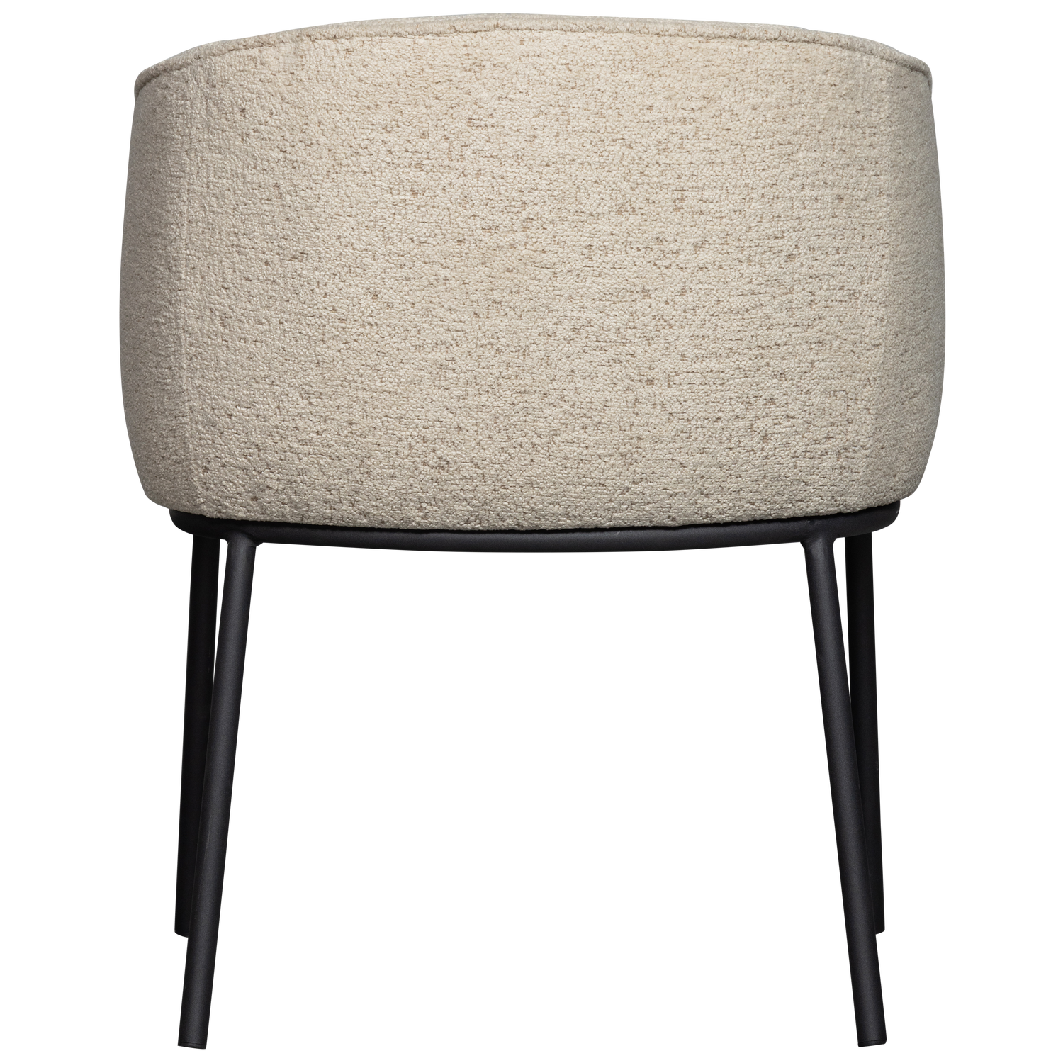 Leon eetkamerstoel boucle naturel melange