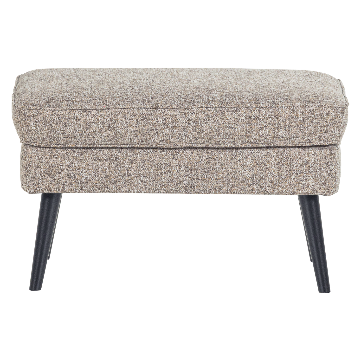Rocco hocker velvet donkerbruin [fsc]