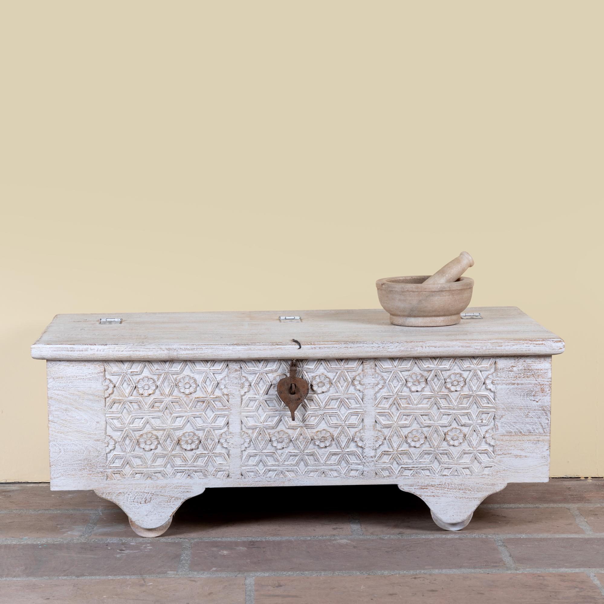 Opbergbox Samay  Mangohout