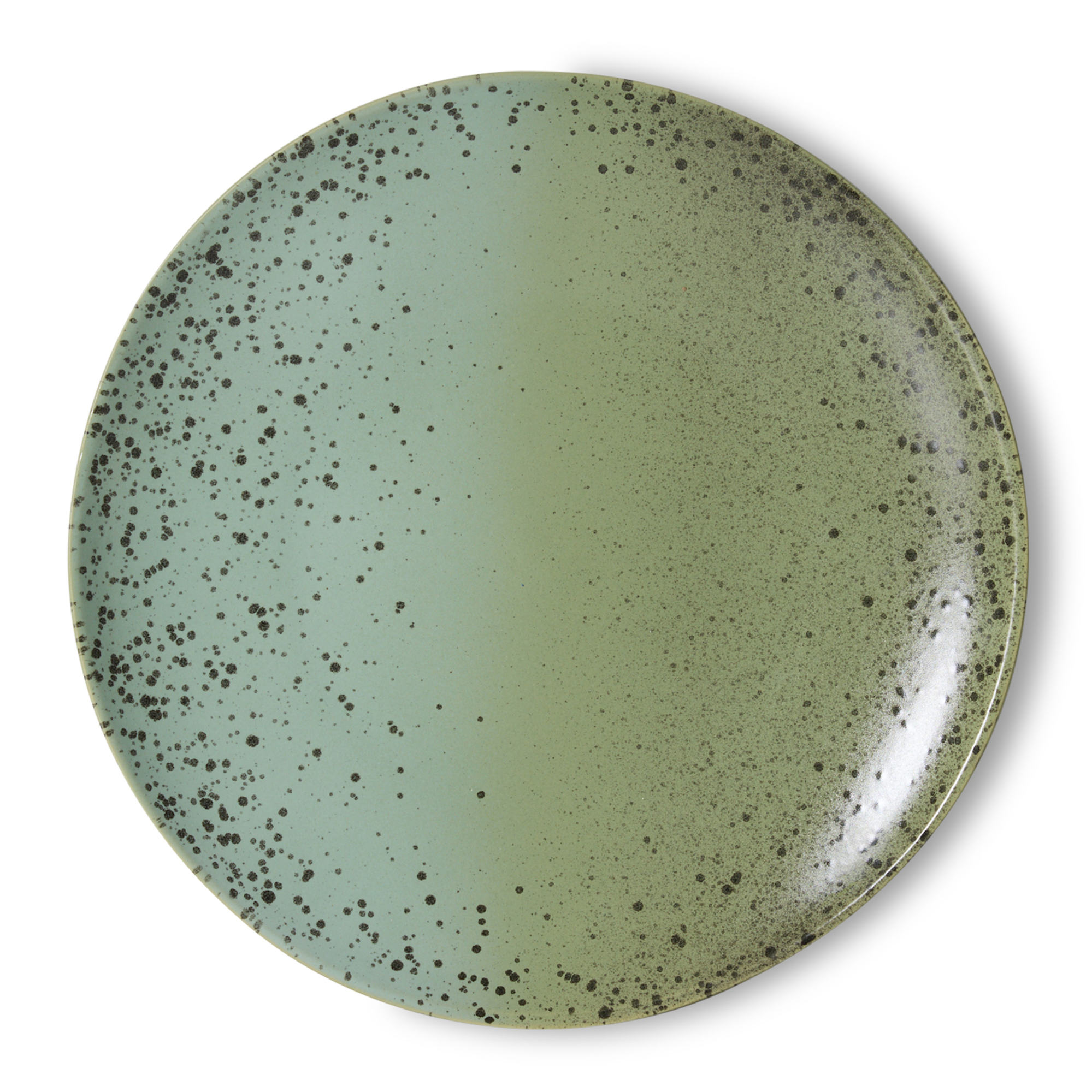 HKliving Servies 70's ceramics dinerbord Fleck - set van 2