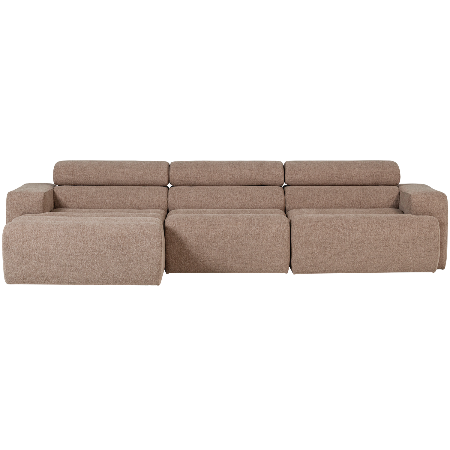 Novi chaise longue bank links oranje melange