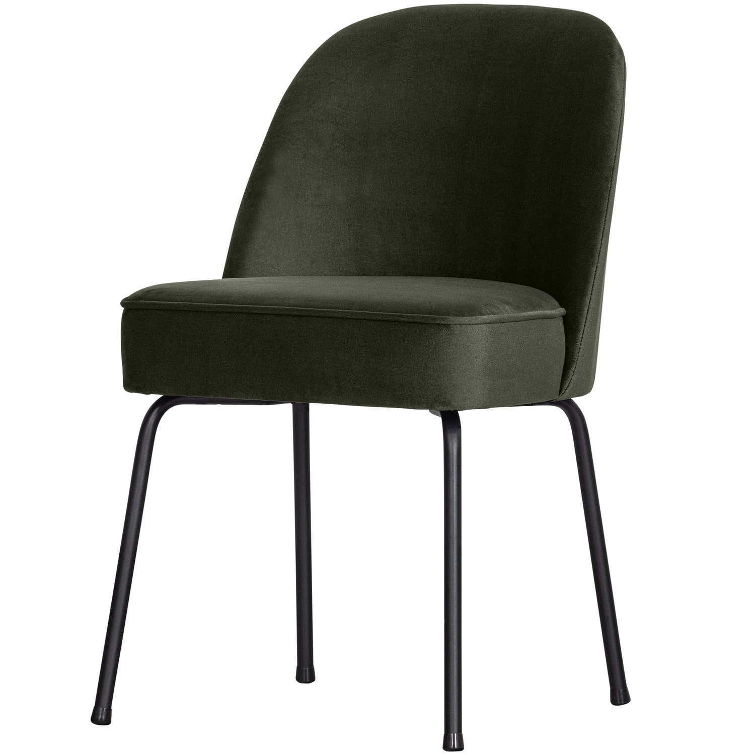 Vogue eetkamerstoel structure velvet brass