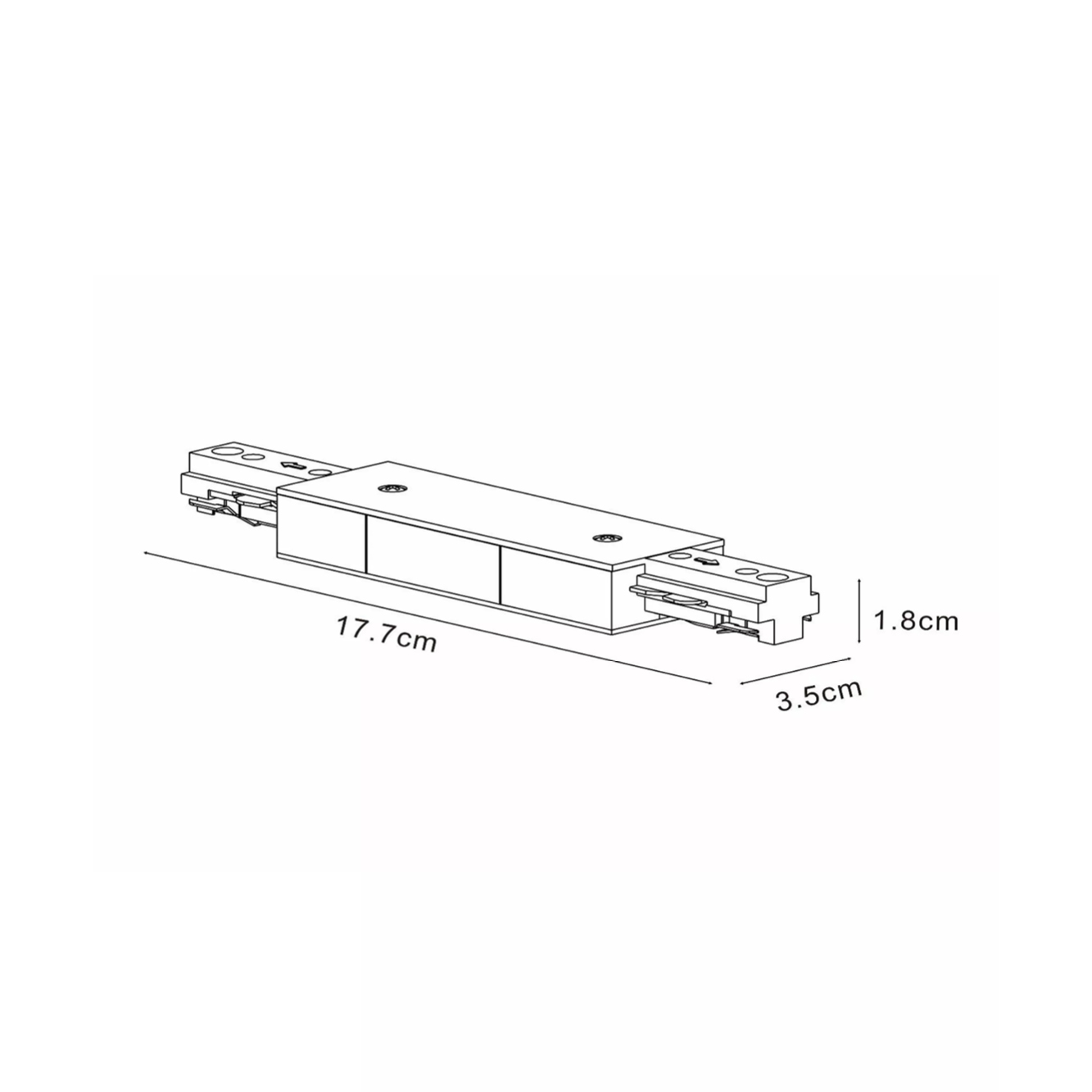 Track Railsysteem - Startvoeding Dubbel