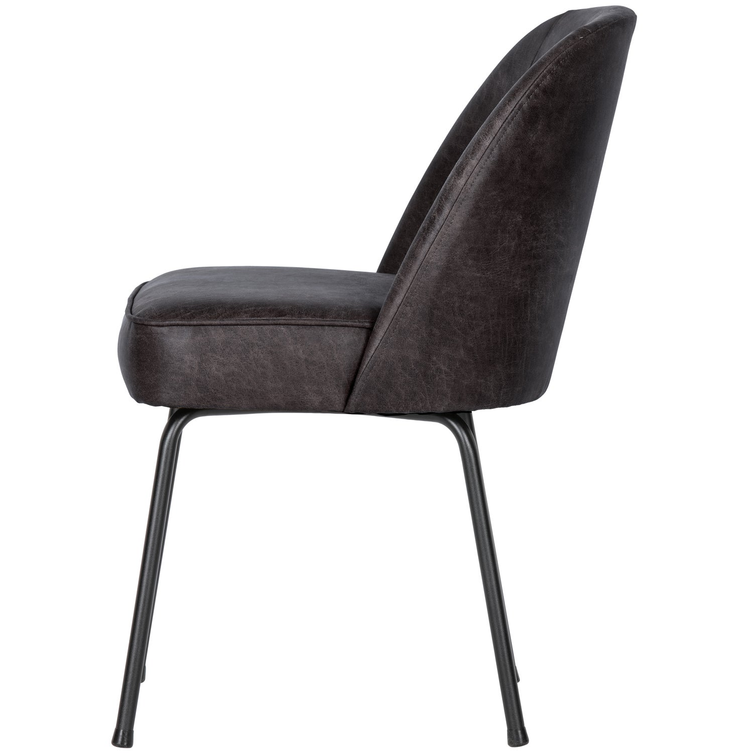 Vogue eetkamerstoel structure velvet brass
