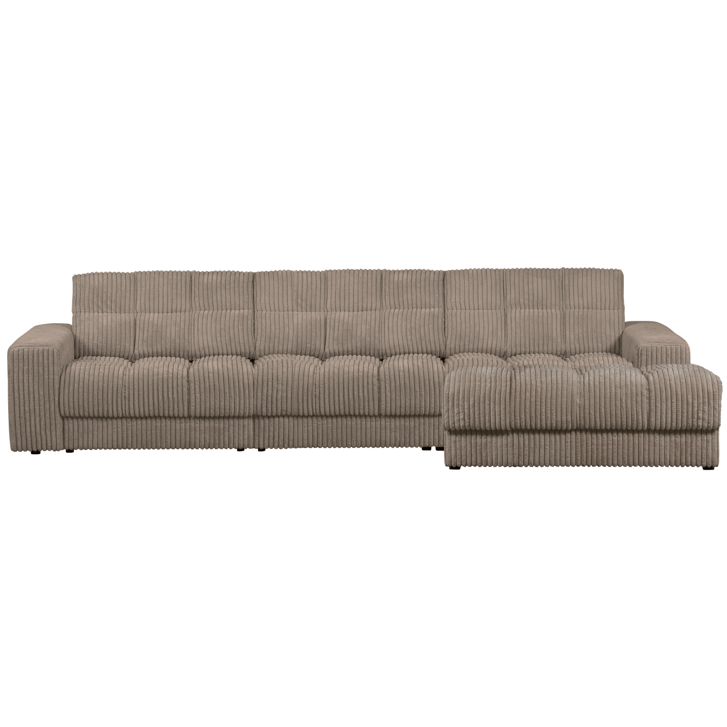 Second date chaise longue rechts ribstof terrazzo