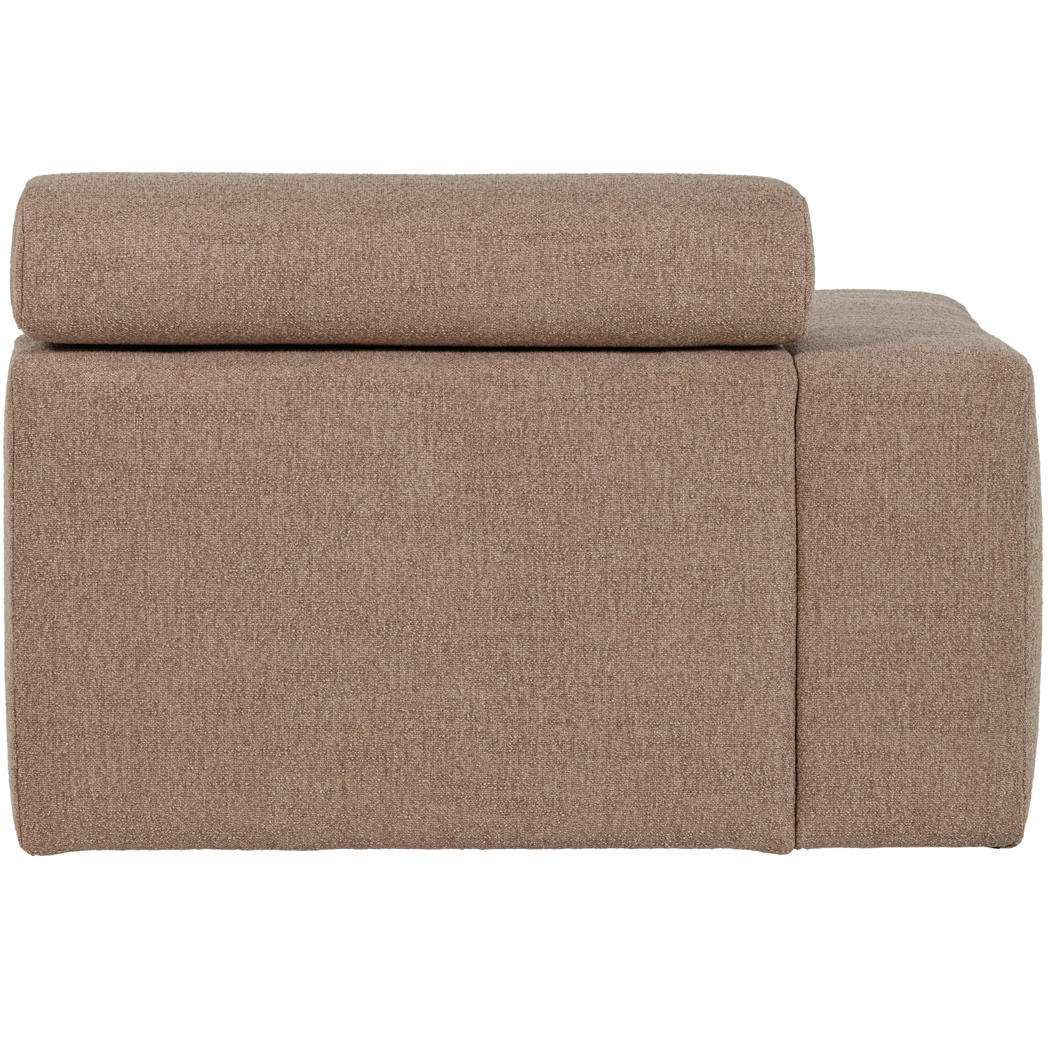 Novi 1-zits element arm links boucle karamelbruin