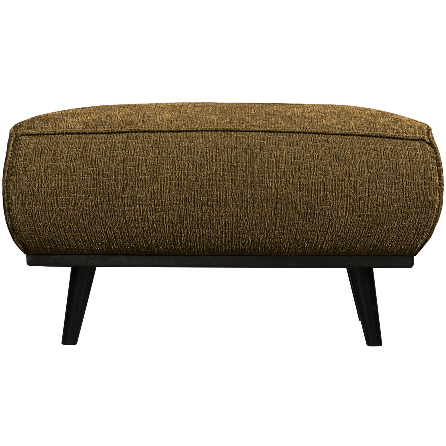 Statement hocker lichtbruin melange