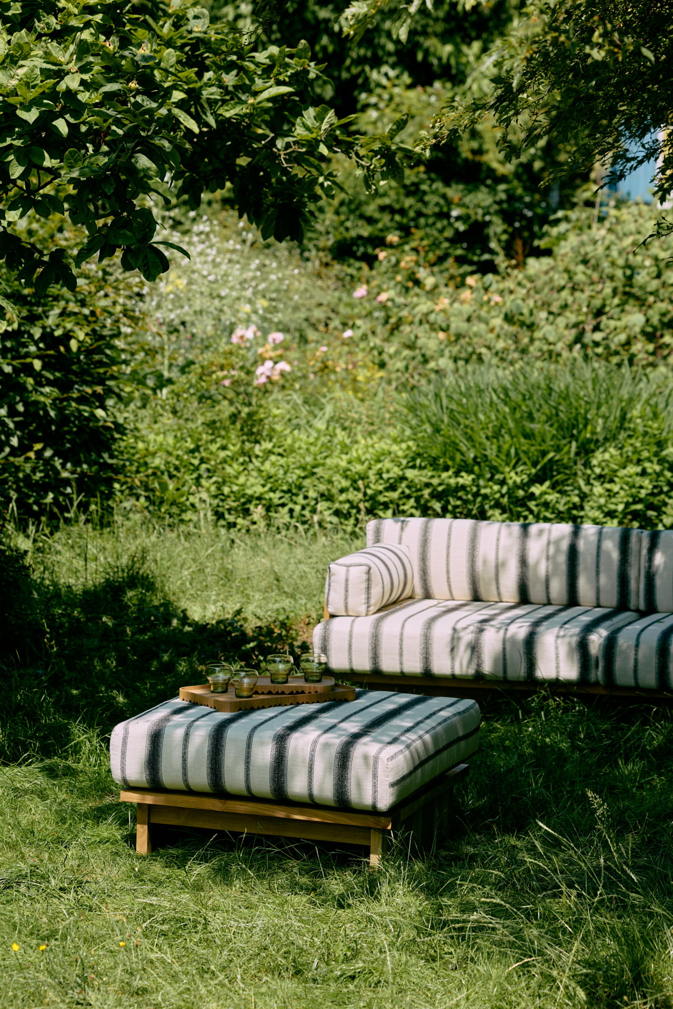 HKliving Dienblad L natural