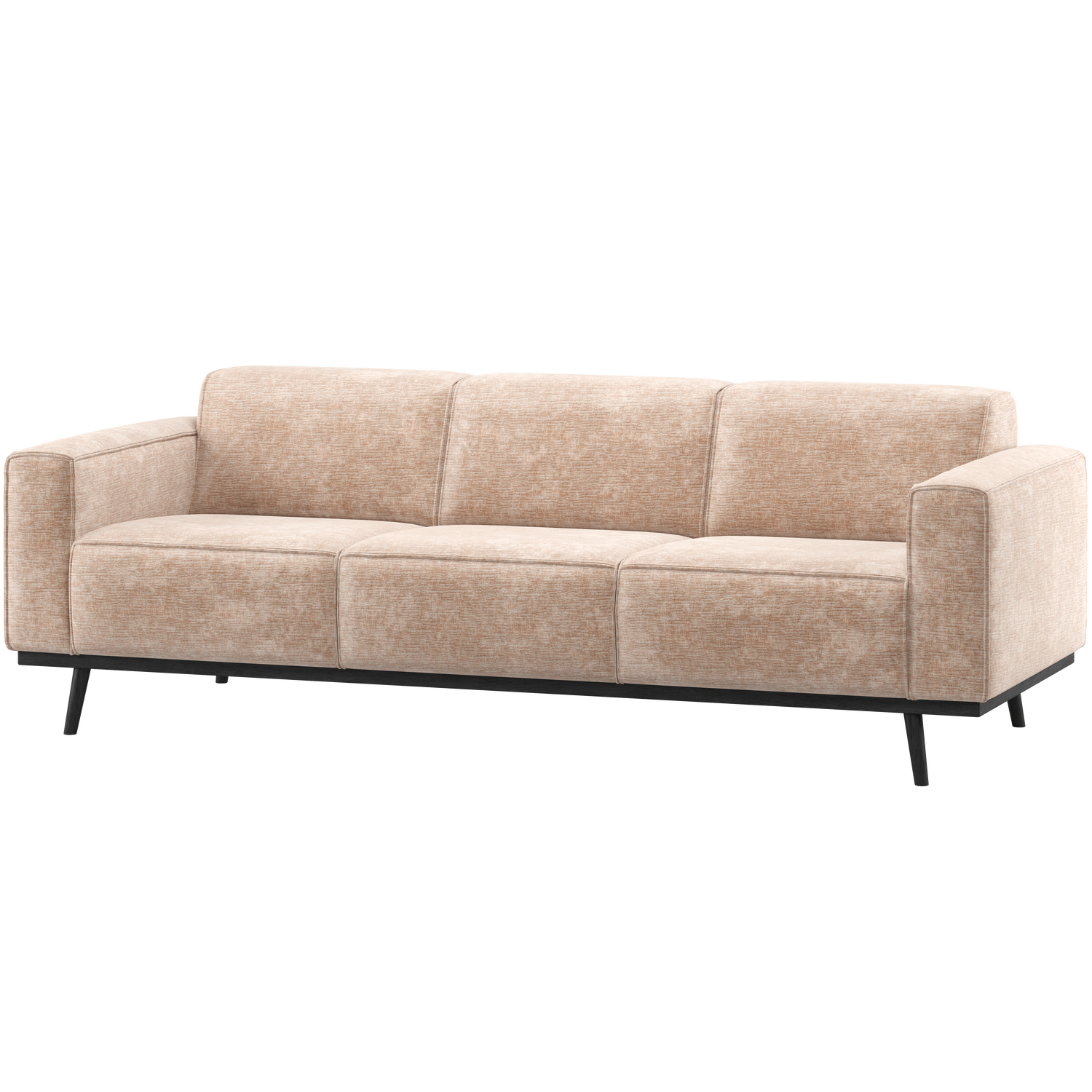 Statement 3-zits bank 230 cm beige melange