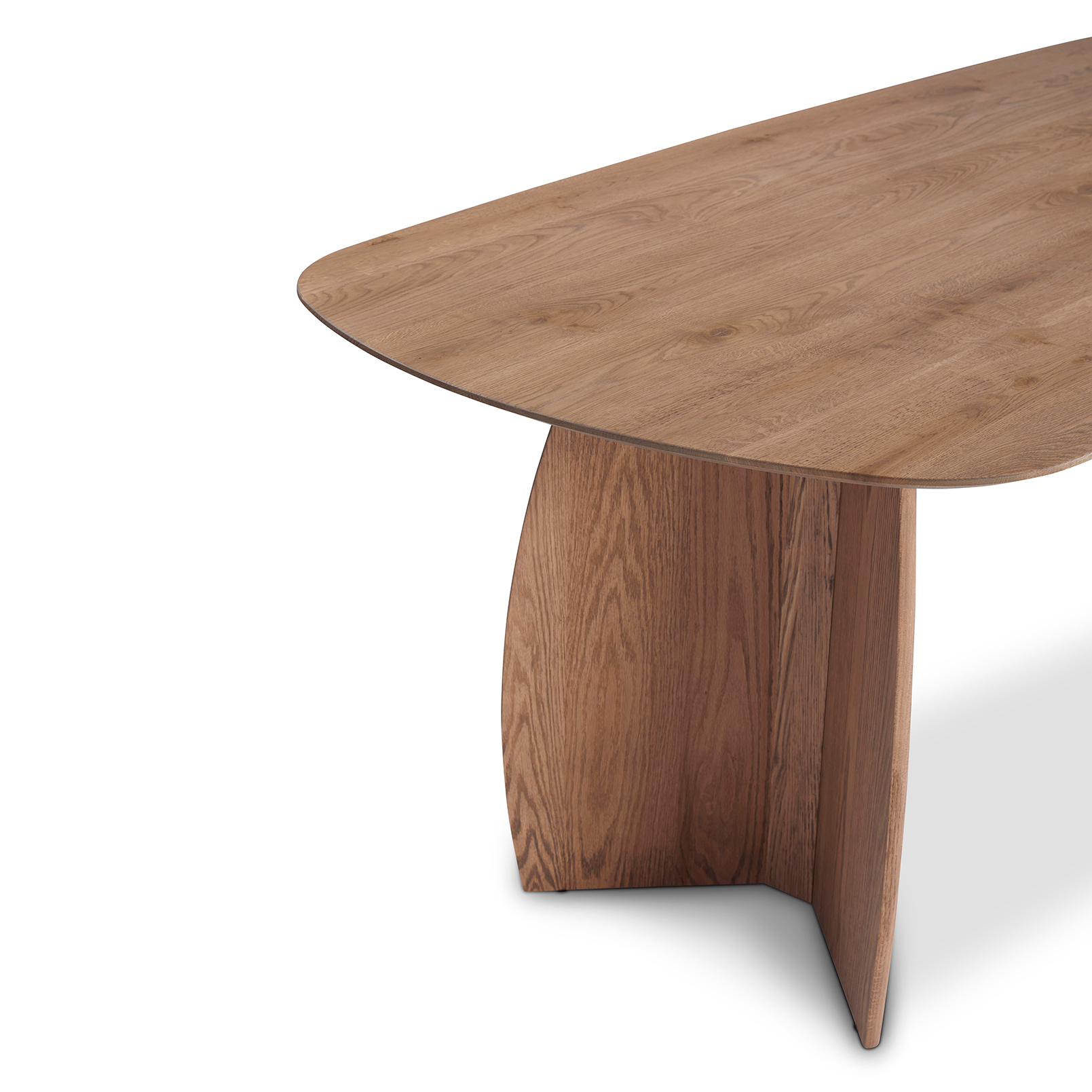 Loods 5 eettafel Divio tabacco light