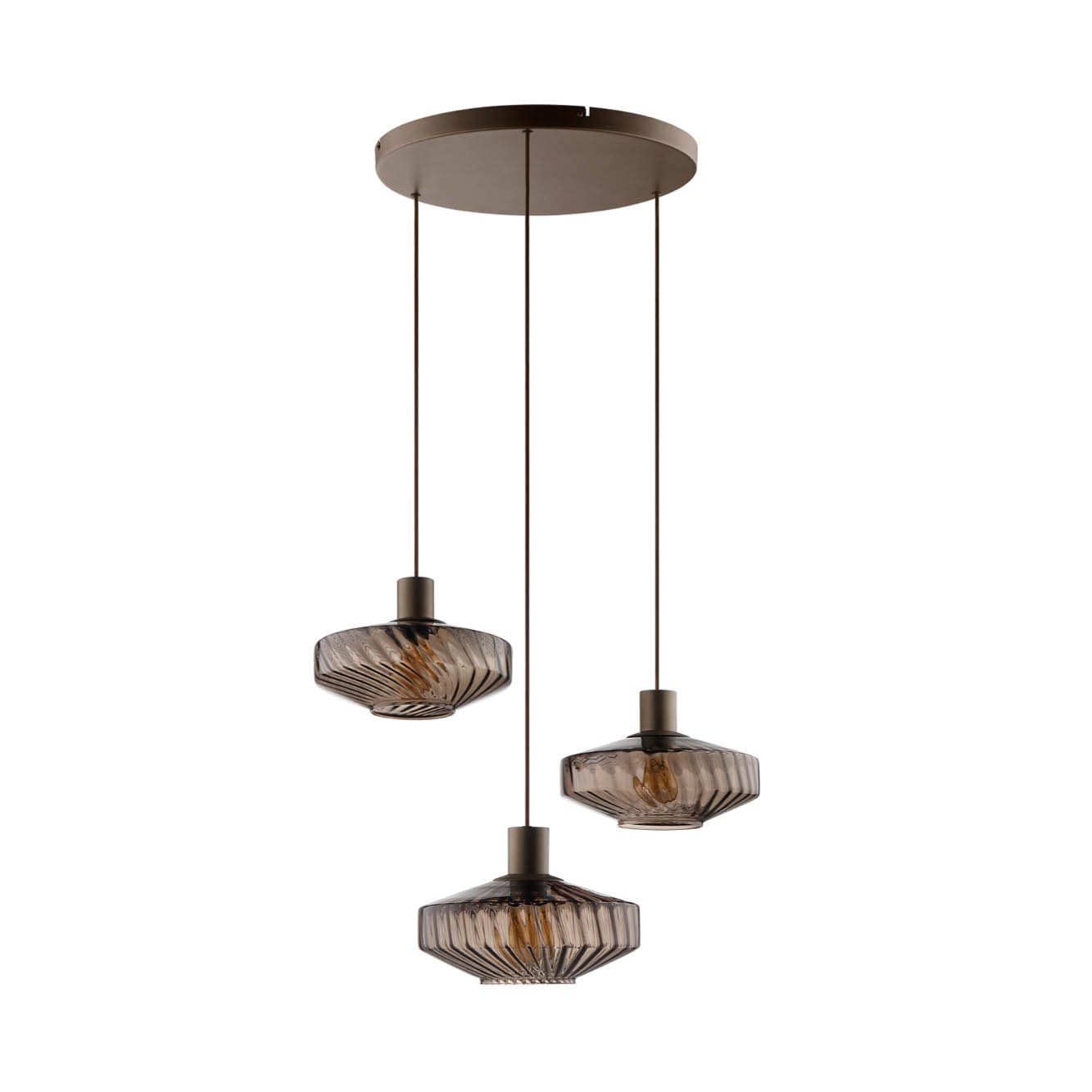Anouk Hanglamp 3L rond koffie